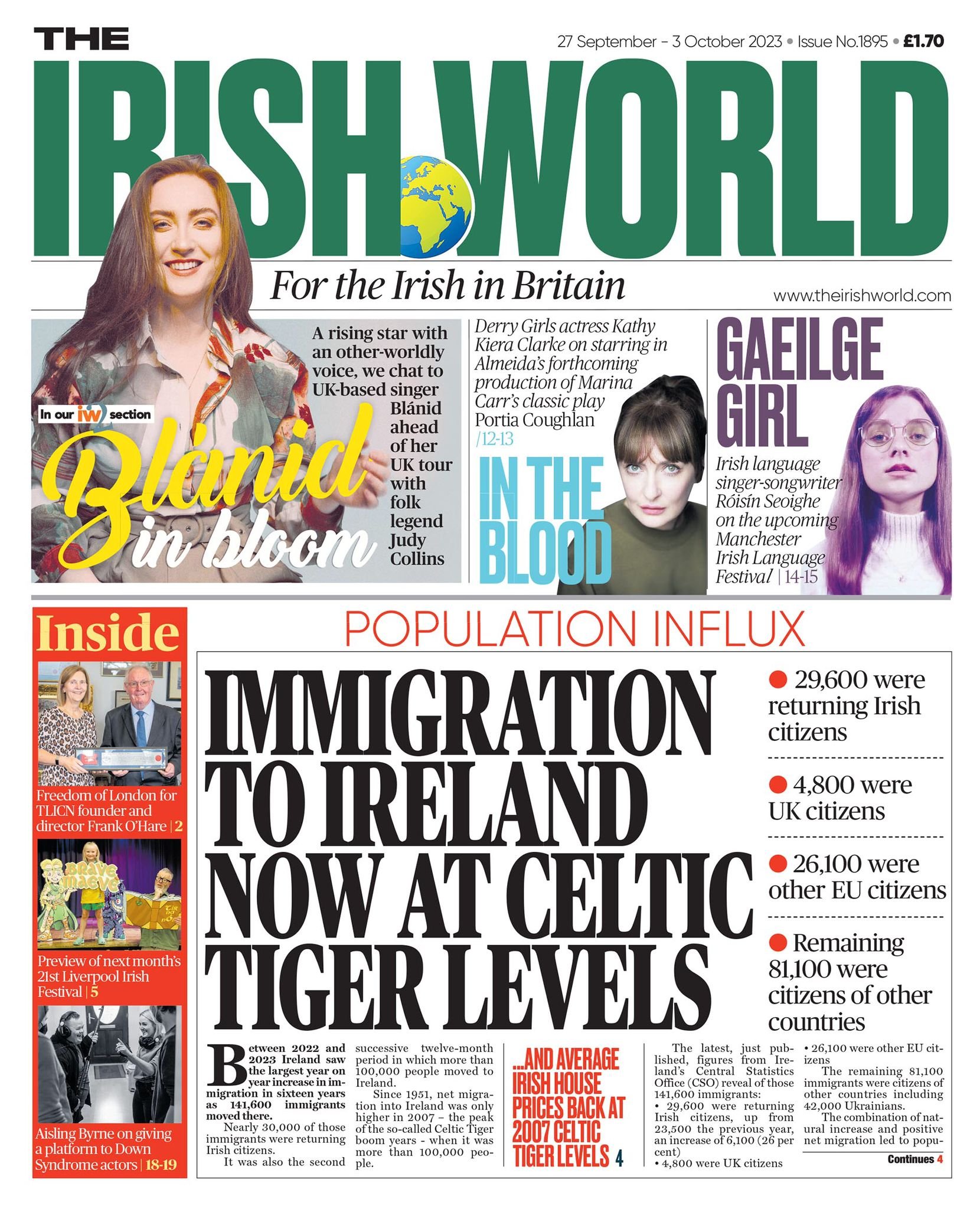 Irish World feature