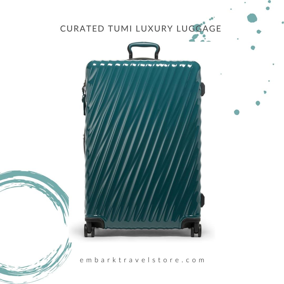 NEW CURATED TUMI LUXURY LUGGAGE!

Travel in first-class style with TUMI&rsquo;s high end luxury luggage! Known as the gold star in luggage brands, TUMI is loved by customers and consistently five-star rated. This TUMI curated collection features care