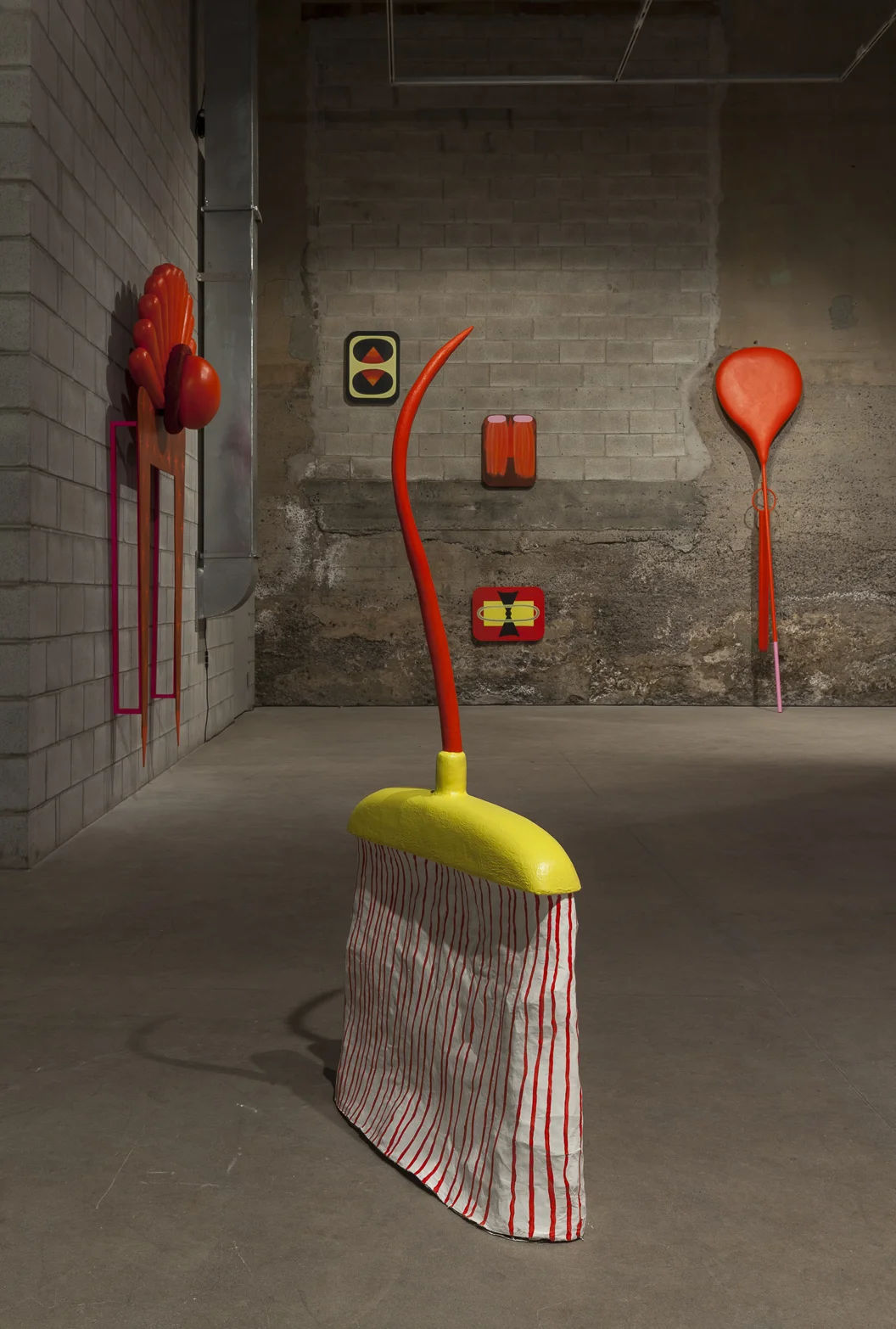 Broom , 57.5" x 26.5", 2018