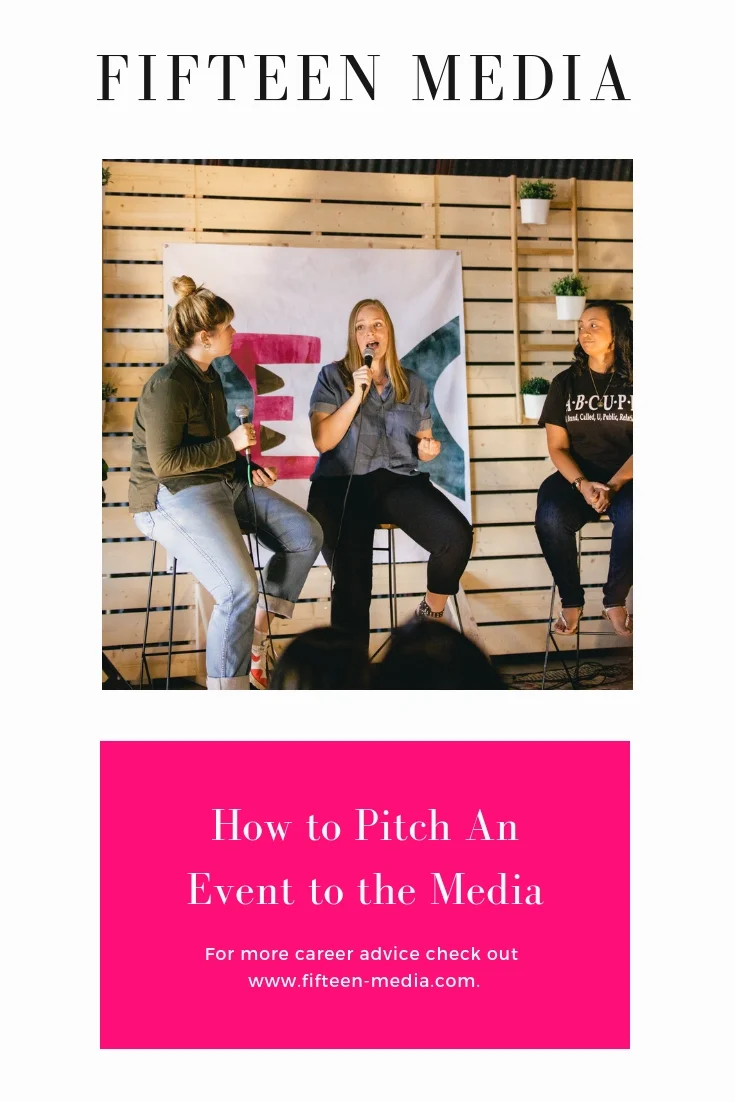 How to Pitch An Event to the Media