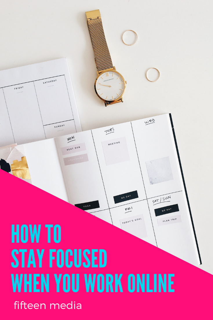 How To Stay Focused When You Work Online