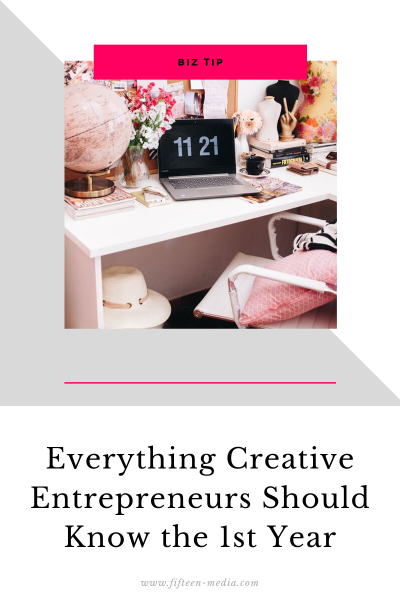 Everything Creative Entrepreneurs Should Know the 1st Year