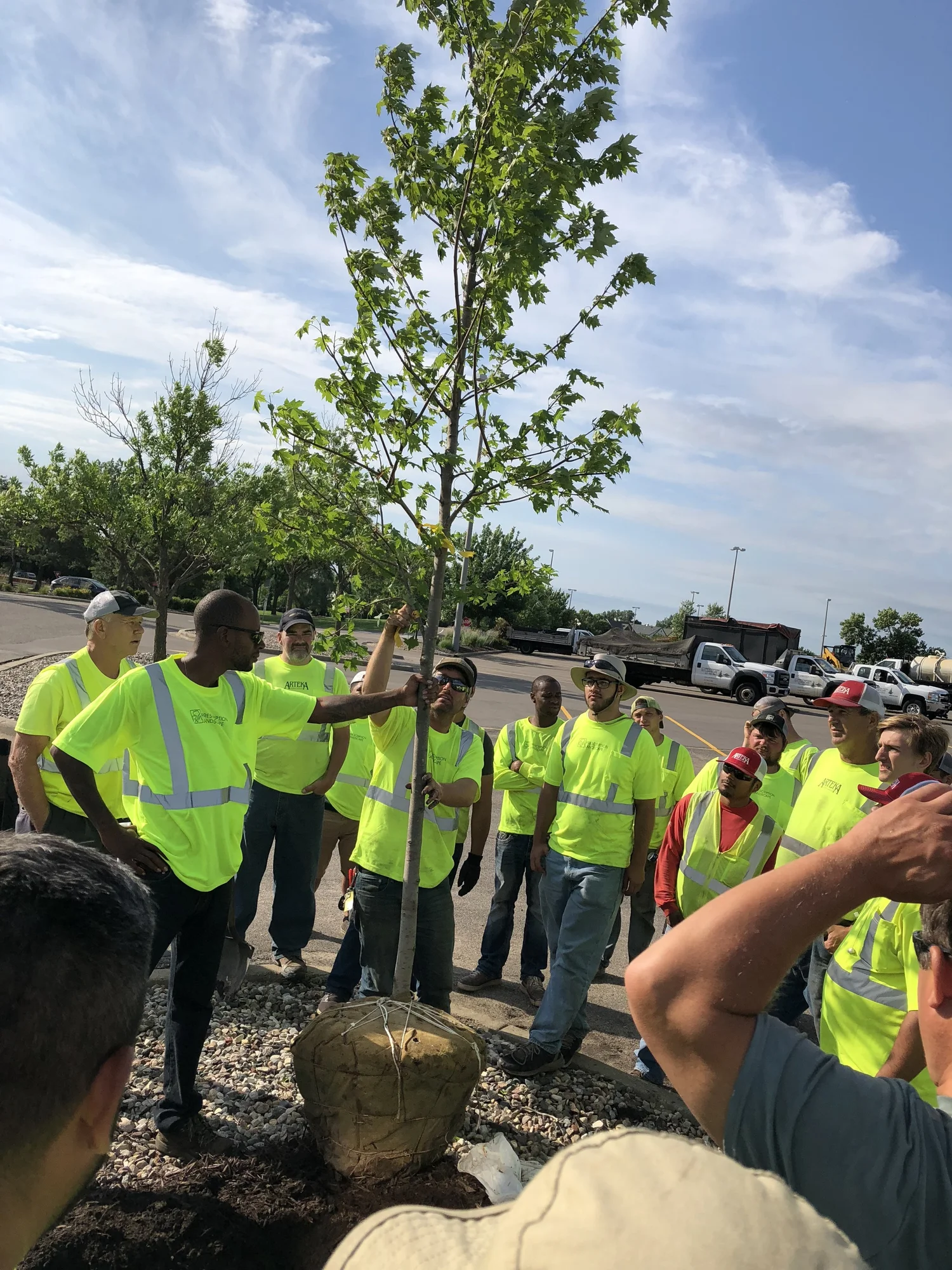 Prescription Landscape team and property work through the years