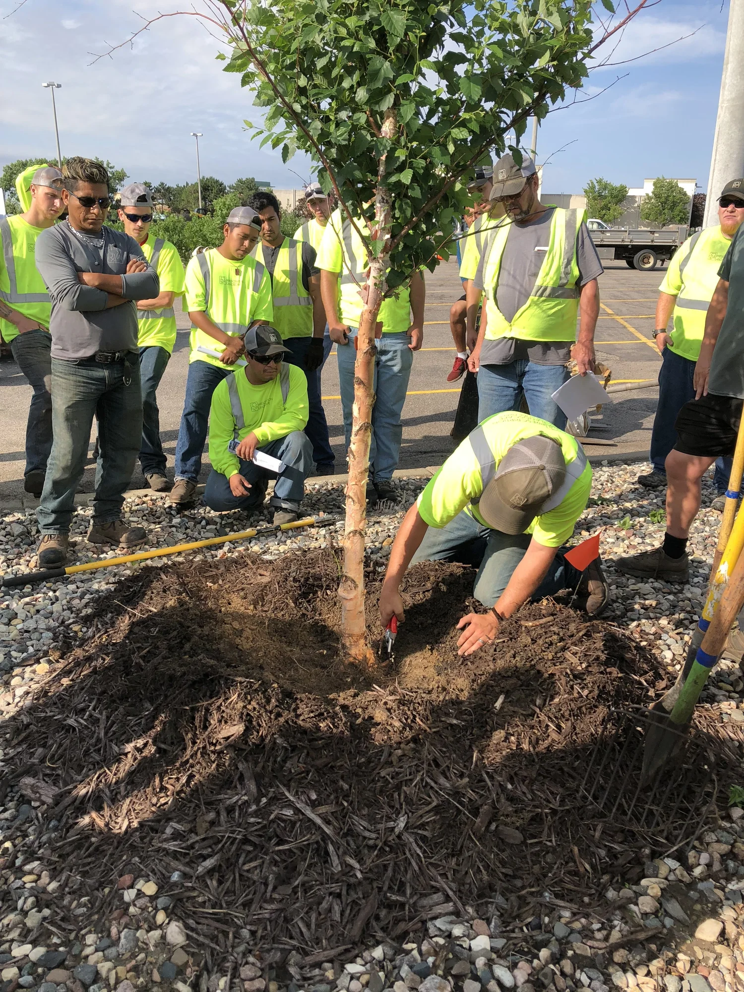 Prescription Landscape team and property work through the years