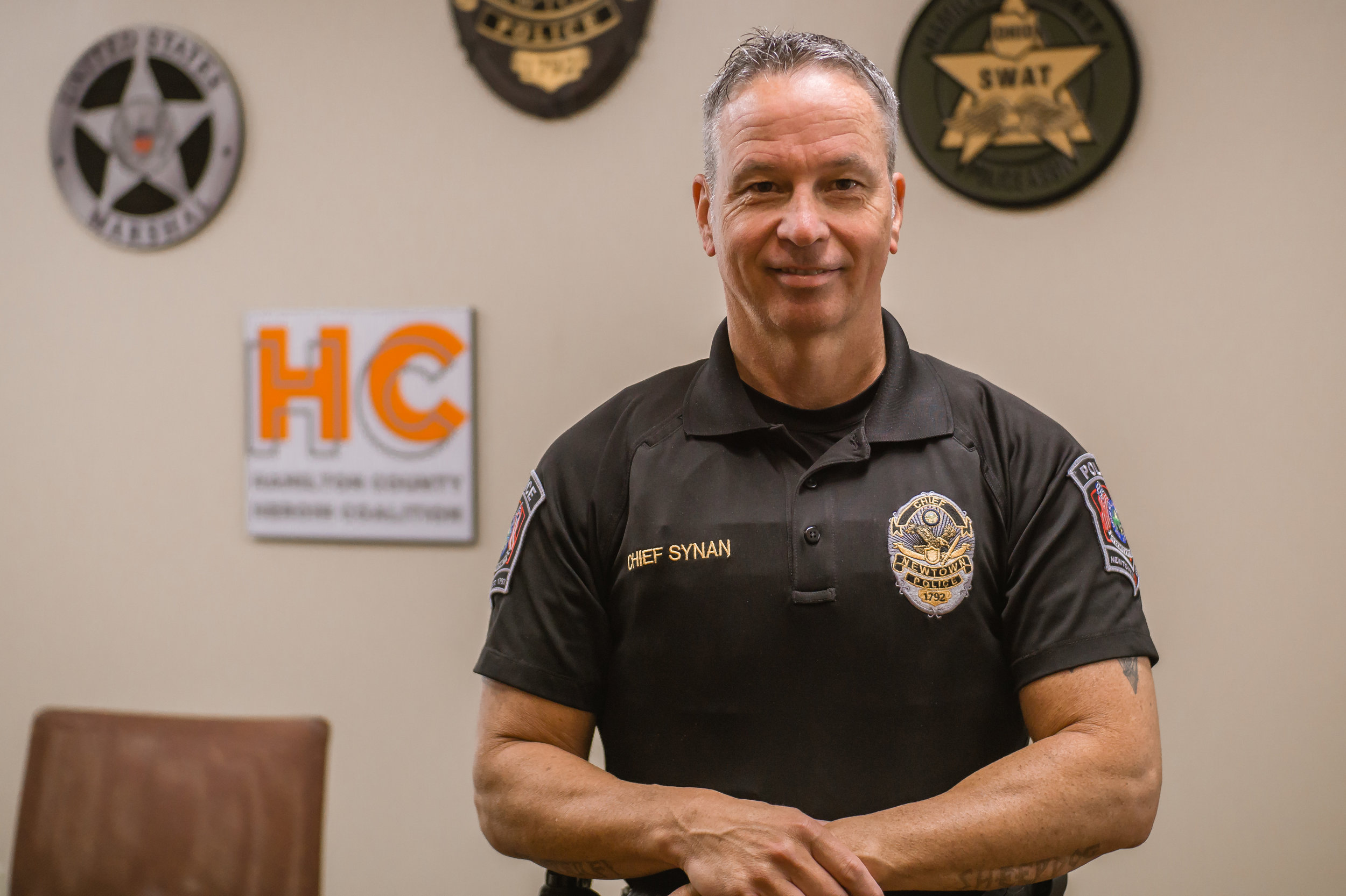 Tom Synan, Chief of Newtown Police