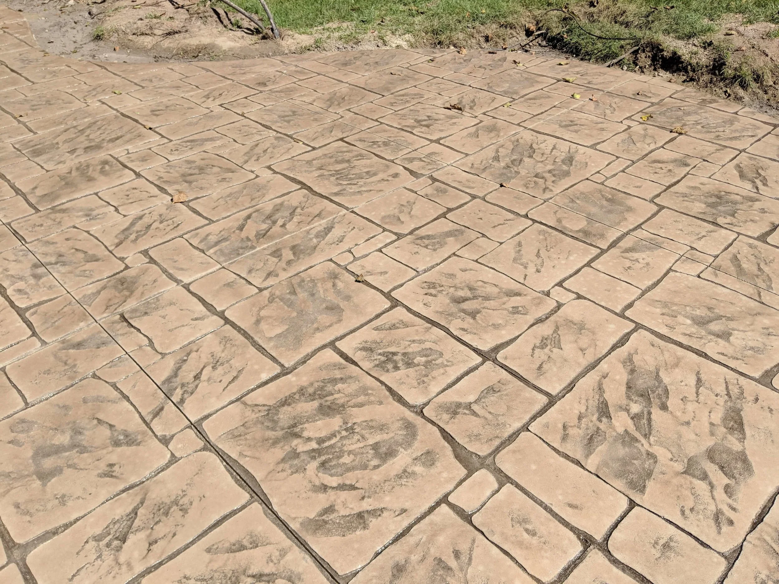 Stamped Concrete Colors and Patterns Todd's Services