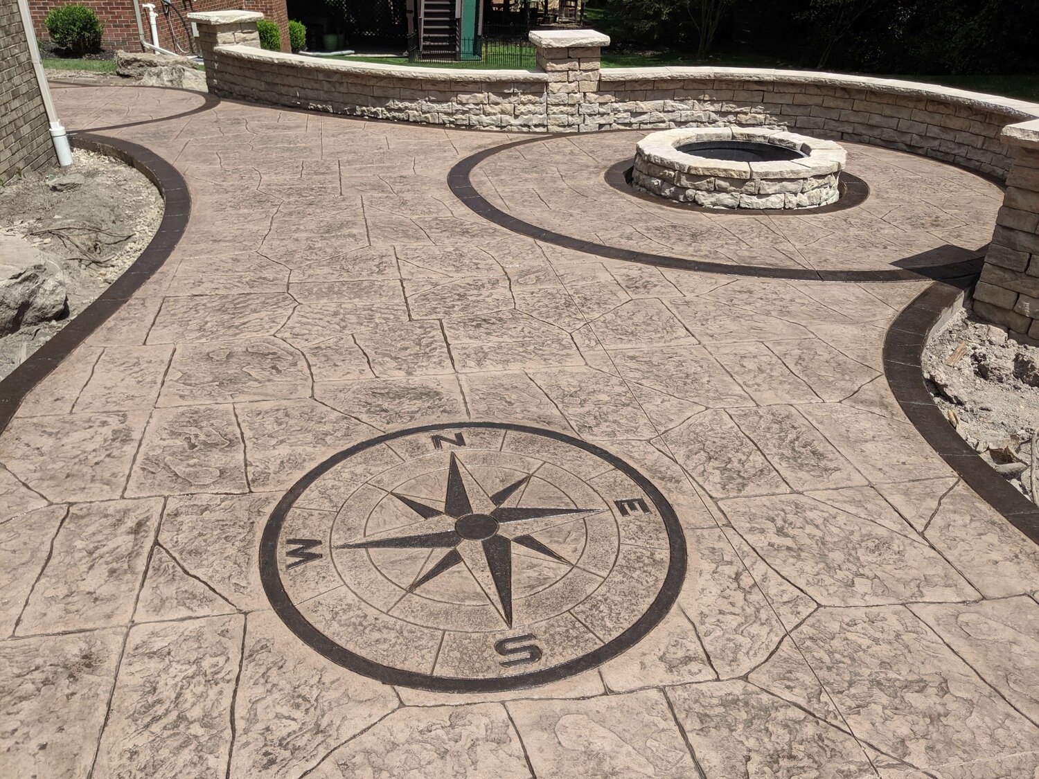 Stamped Concrete: Michigan Landscaping Company