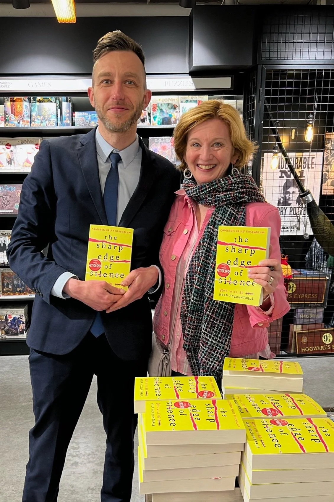 EASON IRELAND picks SHARP EDGE as YA Book of the Month!