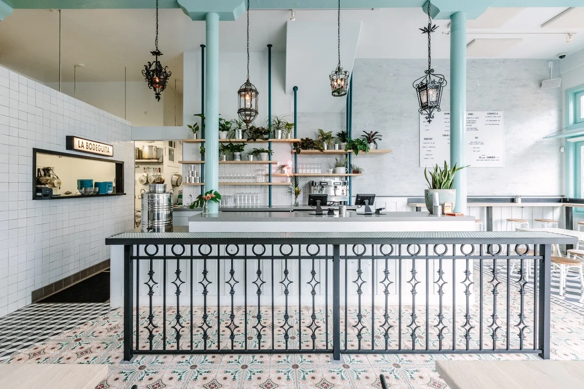 An artistic plaster finish brings a bit of Cuba to California.