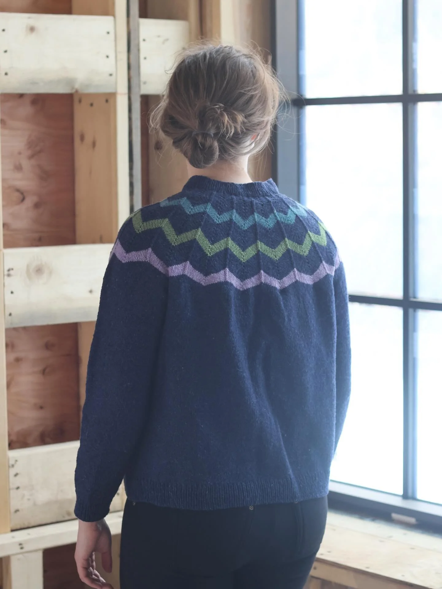 Coming soon, my Sibley Sweater. Thanks to everyone who clicked and commented and chimed in when I asked for name advice; this one is special to me. #knitdesign #sweaterknittersofinstagram