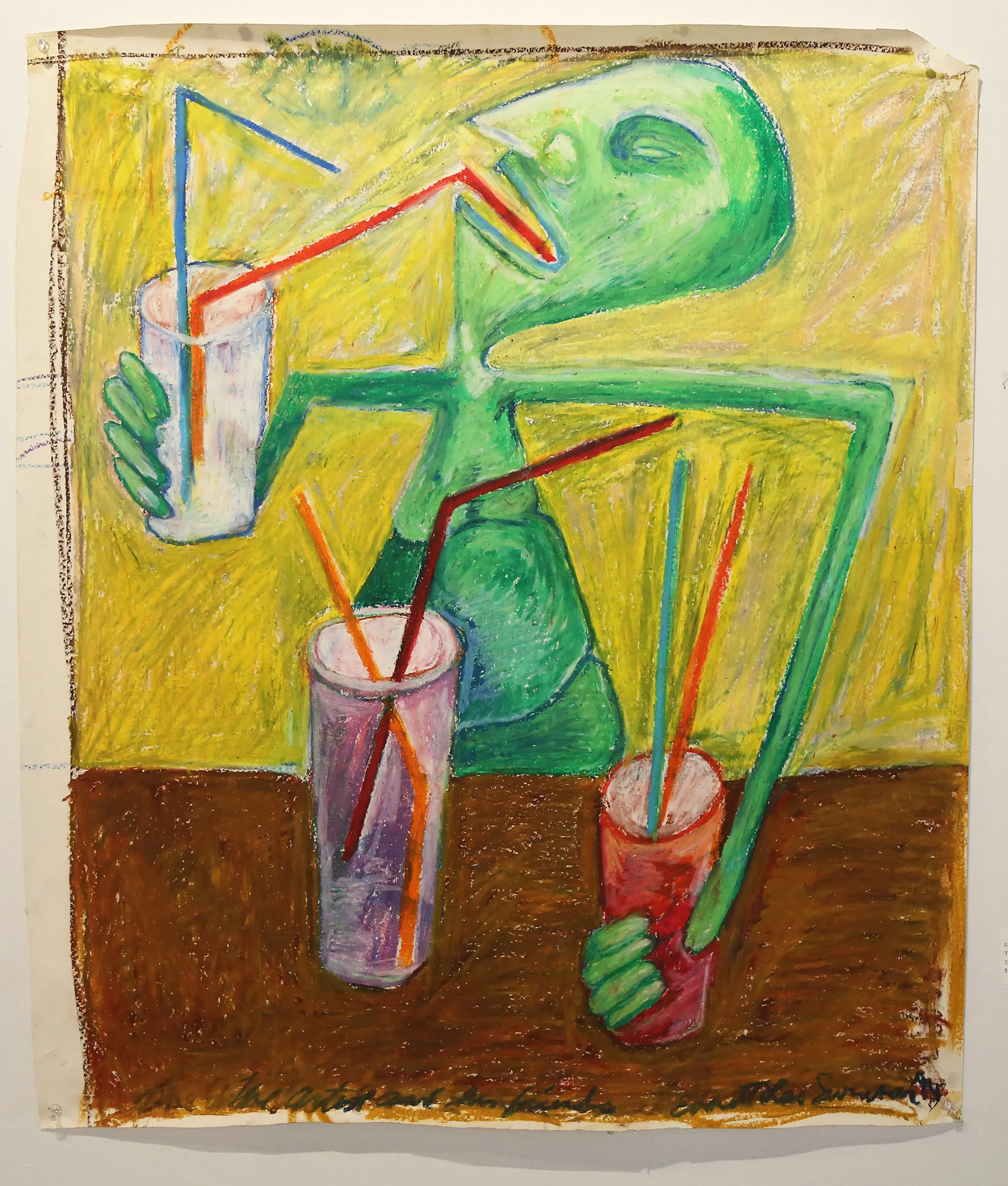 Everett Leo Swinson (1956-1998) - The Artist and His Friends