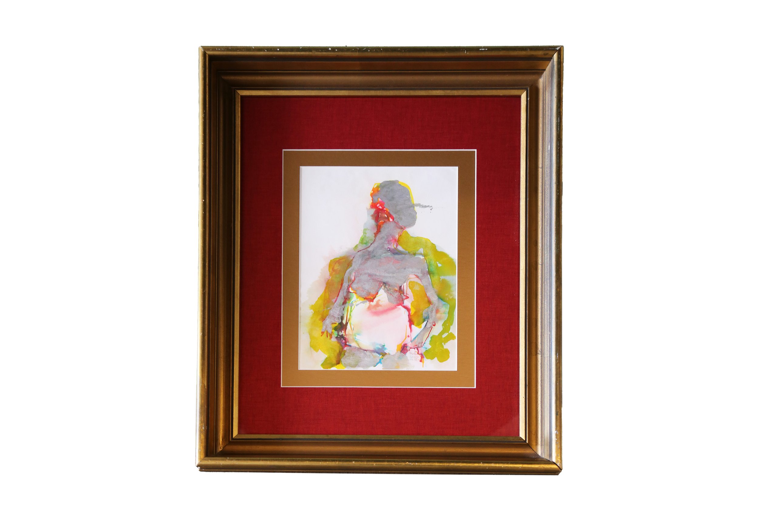 Martin Summers Figural Watercolor 1999