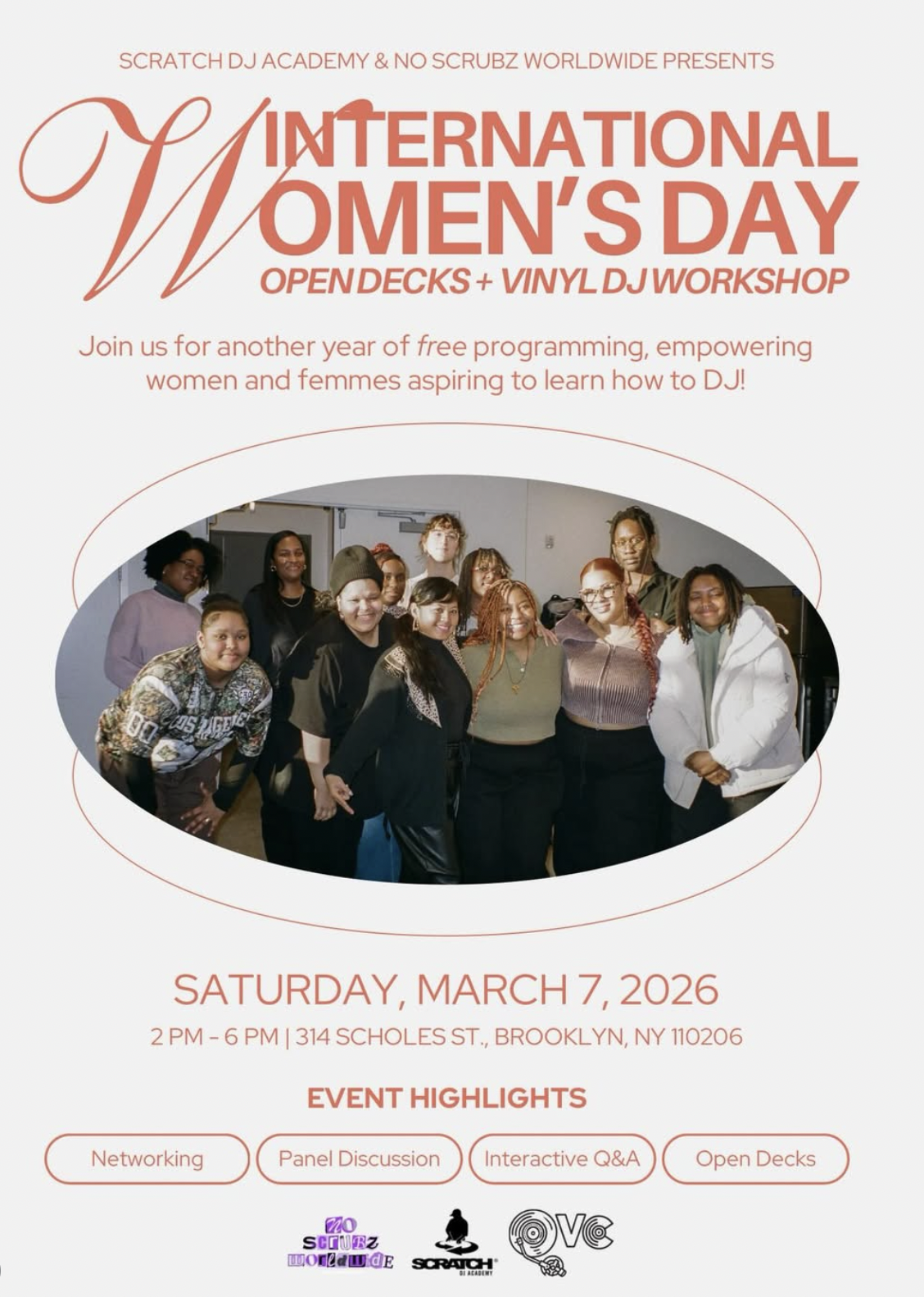 International Women's Day Open Decks &amp; Vinyl Workshop