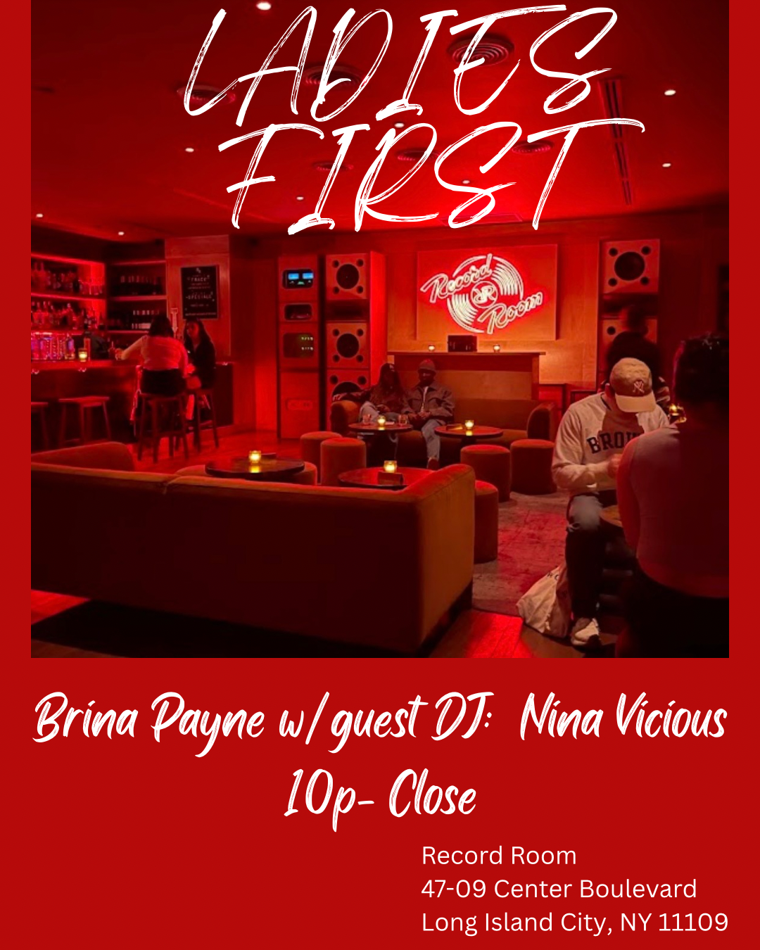 Record Room w/ DJ Brina Payne