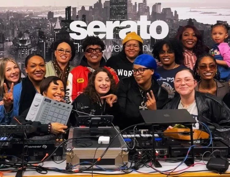 Salute to @brownjewelmusic for inviting me to this wonderful event at @serato where I got to reconnect with some old friends and meet some new ones. There was a wealth of talent in this room and certainly a legend or two 😉 I&rsquo;m so looking forwa