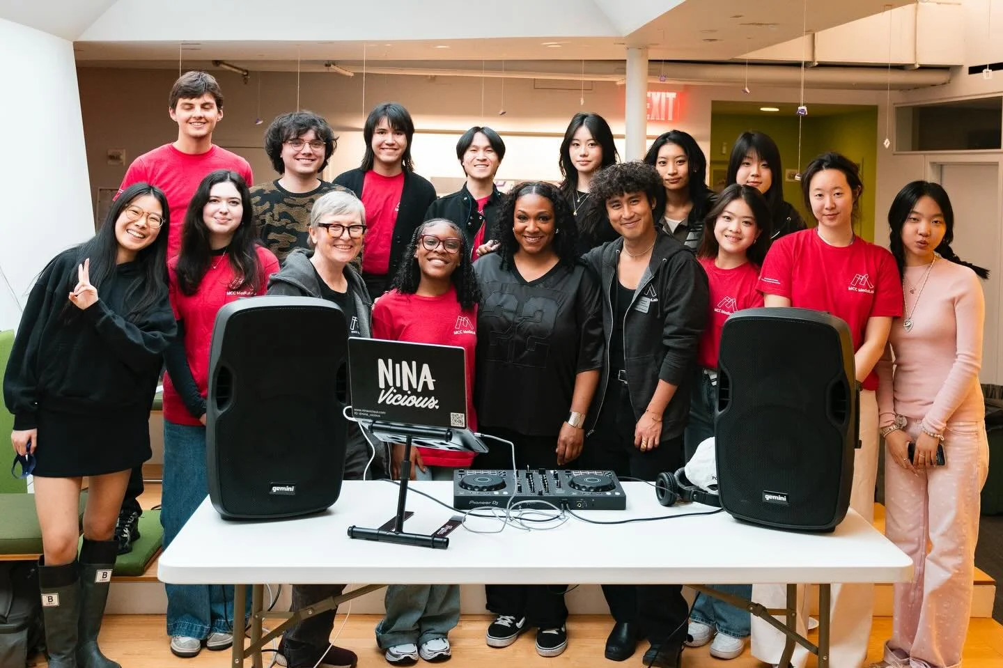 Feeling incredibly grateful to have been invited back to @mccnyu for another year, this time to DJ the MediaWorks showcase 🙌🏾

Huge thank you to Professor Bianco (@ramblebramblefarm) and @leonardjsantos for bringing me into such a special space. An