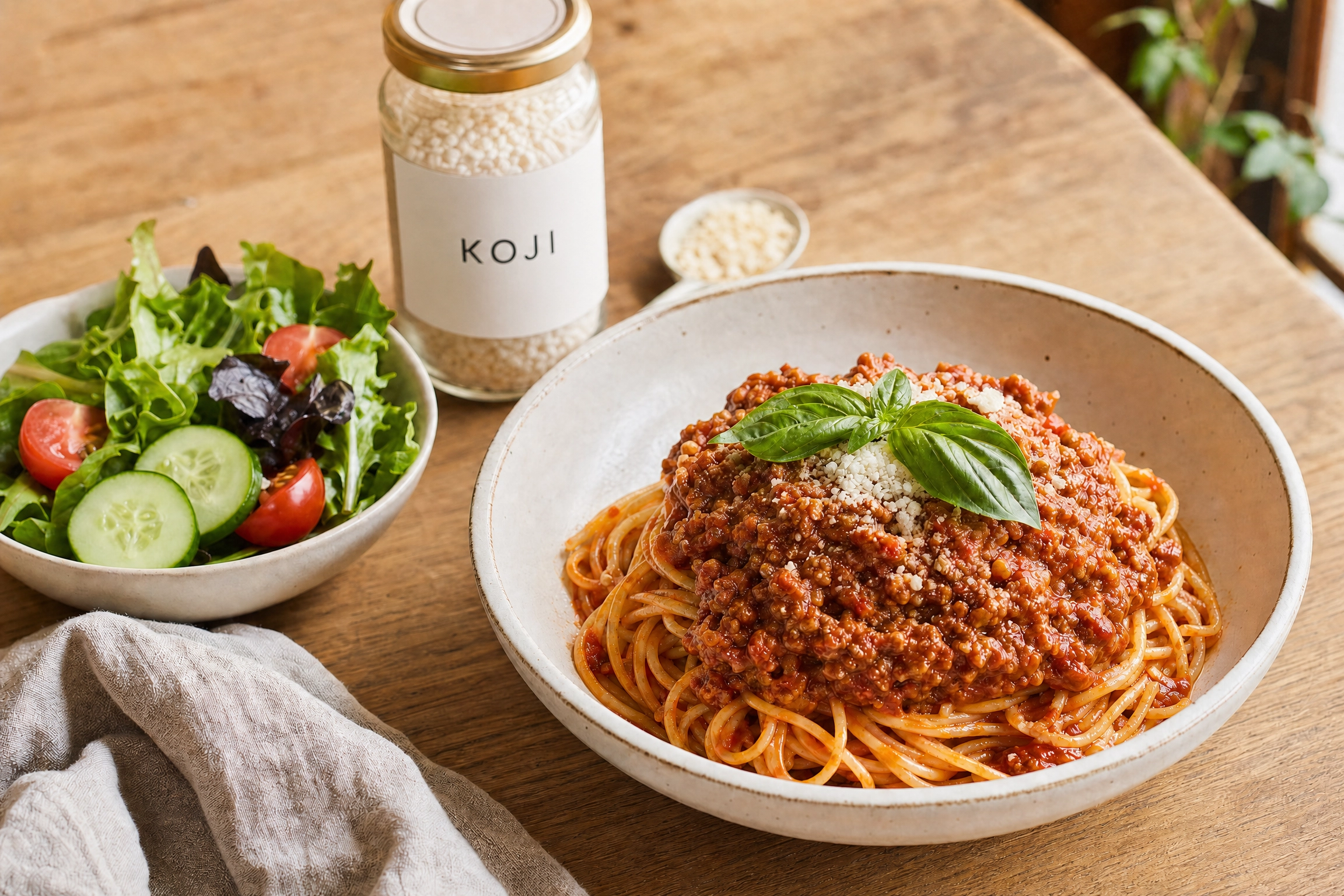 My Secret to the Perfect Weeknight Dinner: Amazake Meat Sauce