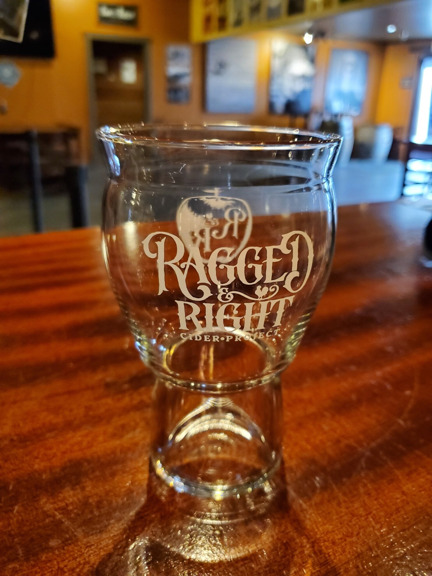 R &amp; R Cider Glass - $6