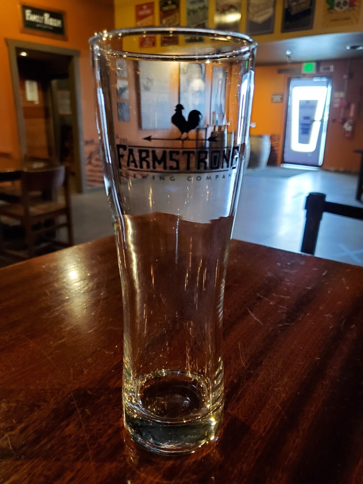 16oz Pilsner Glass - $6