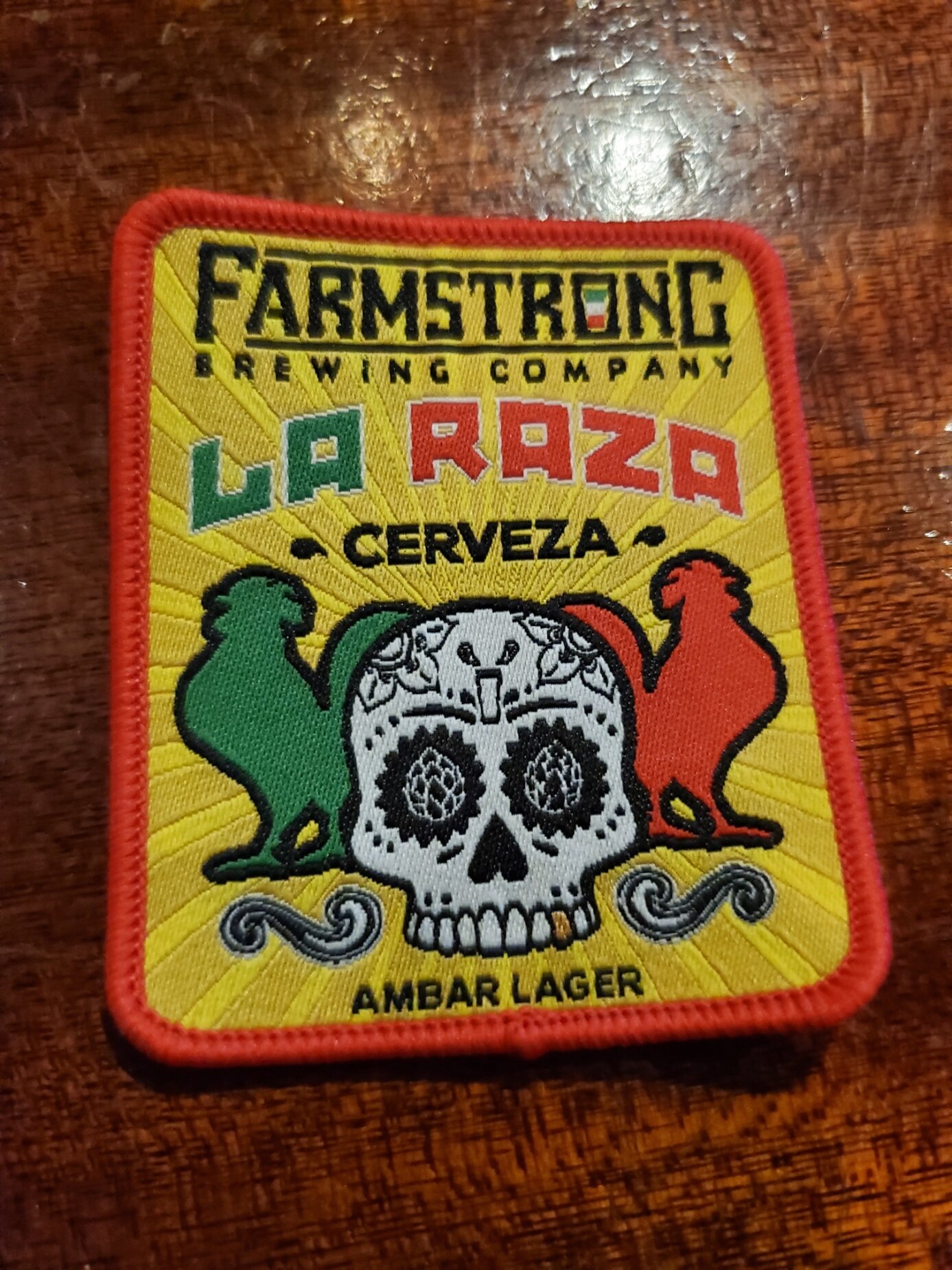 Iron-On Woven Patch - $4