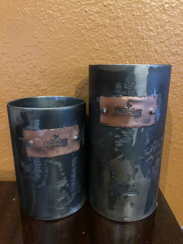 Forged Steel Coozies - 12oz - $36 / 16oz - $43
