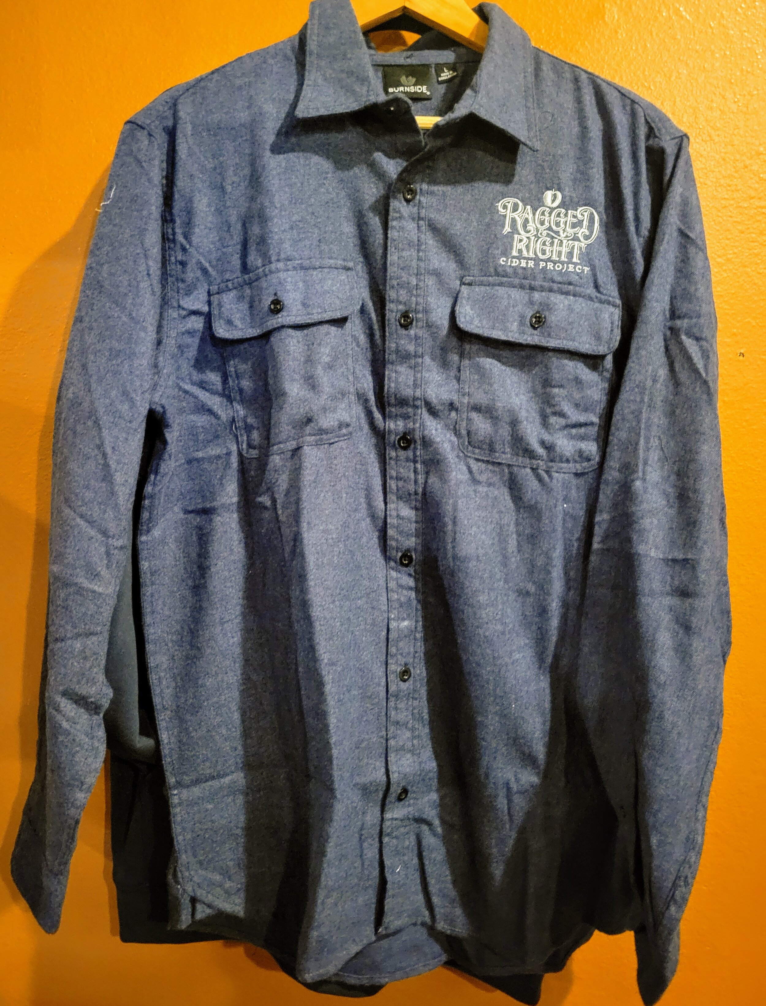 Ragged &amp; Right Flannel Navy - $60