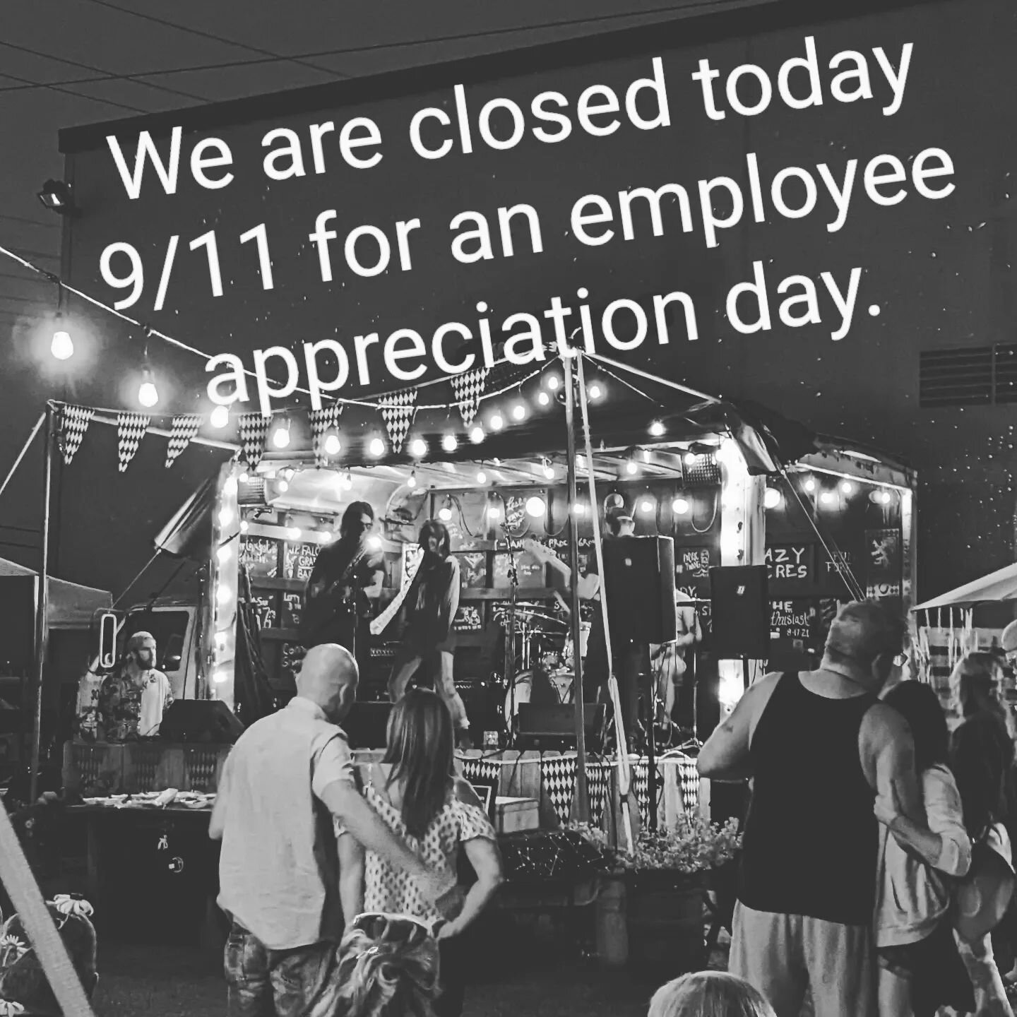 Thanks for a wonderful time yesterday! We are giving our hard working staff the day off to celebrate and recover.
We will be back open on Monday 😊