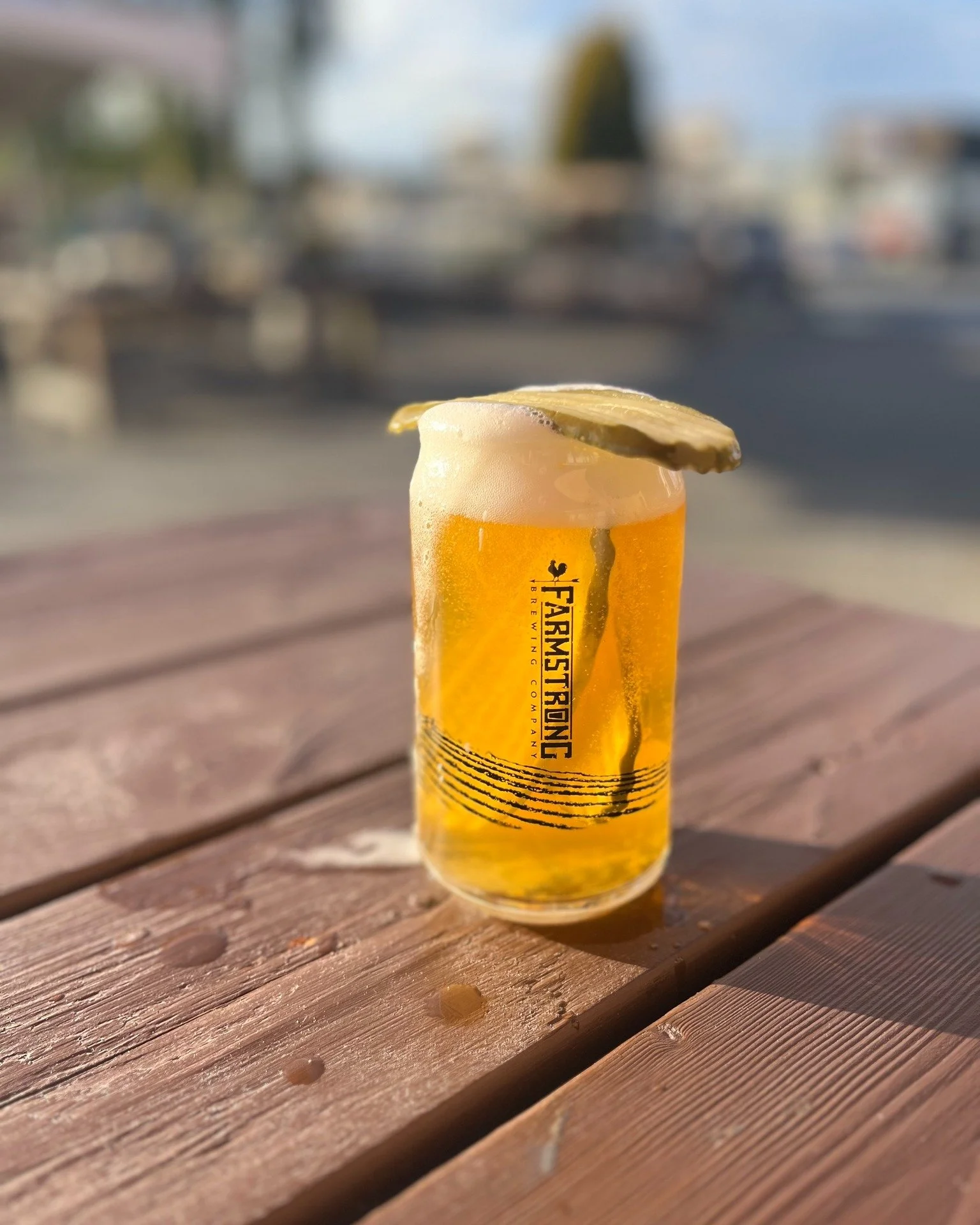 Join us for the return of a favorite Farmstrong Flavor of the Week - Dill Pickle Blonde! This brew bursts with flavors of dill while remaining juicy and refreshing! Come try it while you can as only a very limited supply was made! 

**Pickles not inc