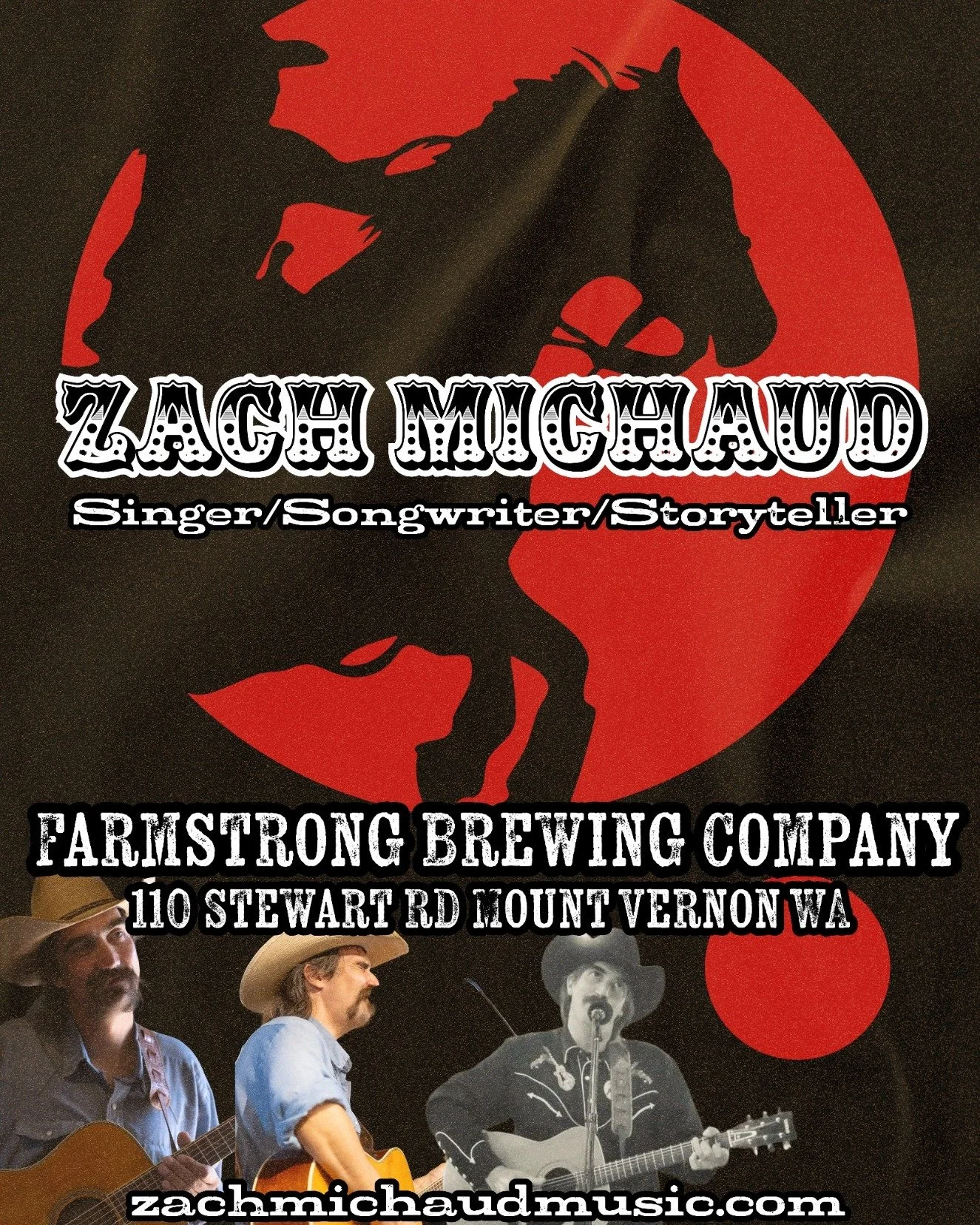 Join us on Black Friday for a special night of music in our cozy taproom. Zach Michaud is a Singer/Songwriter's singer/songwriter. An Entertainer to the entertainers. Based out of the foothills of the Cascades, he blends various styles of modern and 
