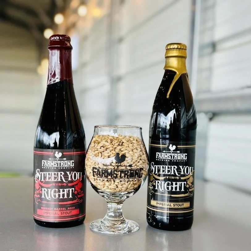 🎉 HOLIDAY BOTTLE RELEASE: Steer You Right &ndash; Whiskey Barrel Aged Imperial Stout 🎉
9.9% ABV &bull; 38 IBU &bull; Aged 13 months in Westland American Malt Whiskey barrels

Our 2024 vintage of Steer You Right has taken a long, luxurious nap &mdas