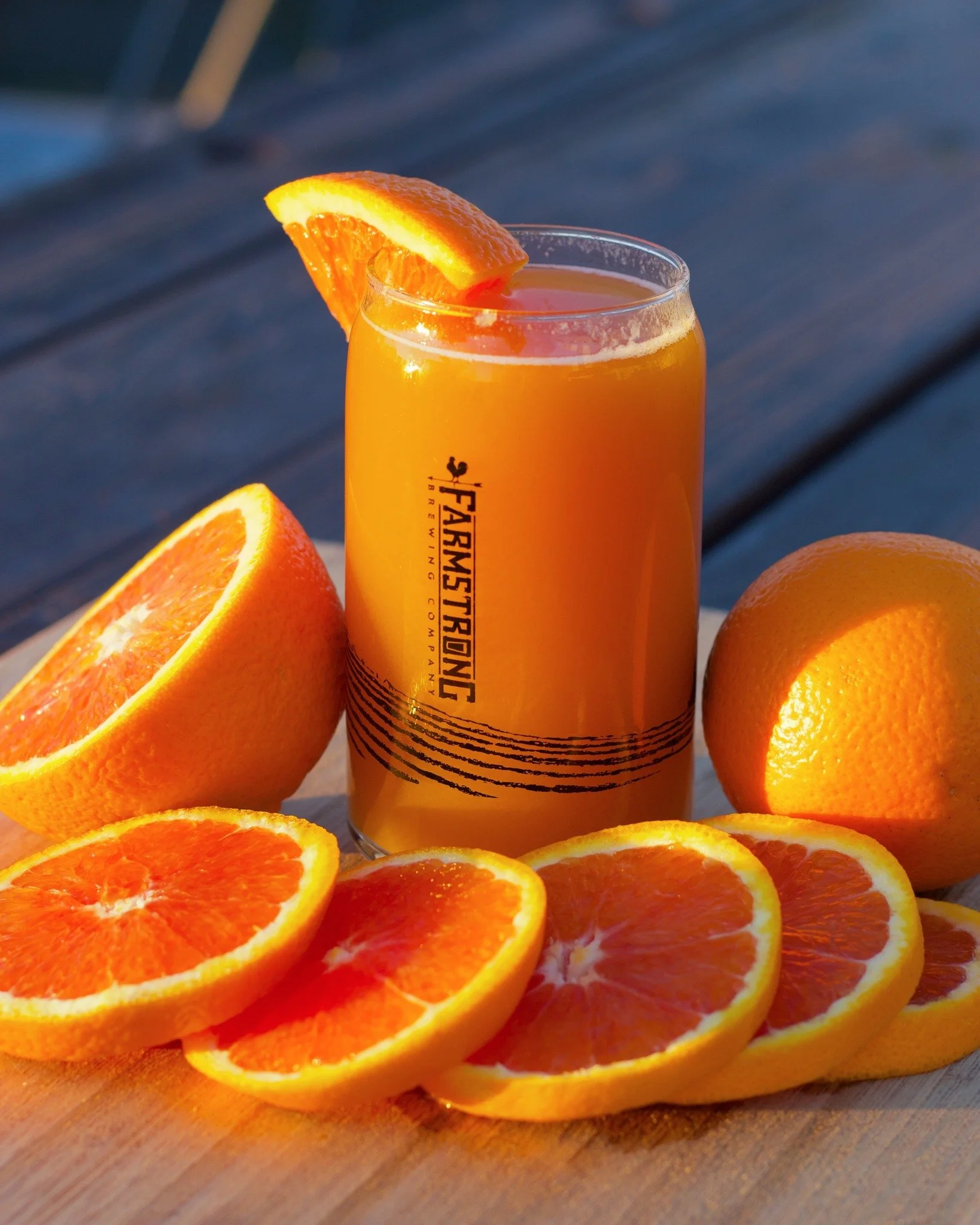 Our Farmstrong Flavor of the Week: Grove of Oranges IPA 🍊🍺

We think the middle of winter is the perfect time for sunshine in a glass. 🌞 Come grab a pint of this delicious &amp; juicy take on our Cover Crop IPA. Made in VERY small batches, so it w