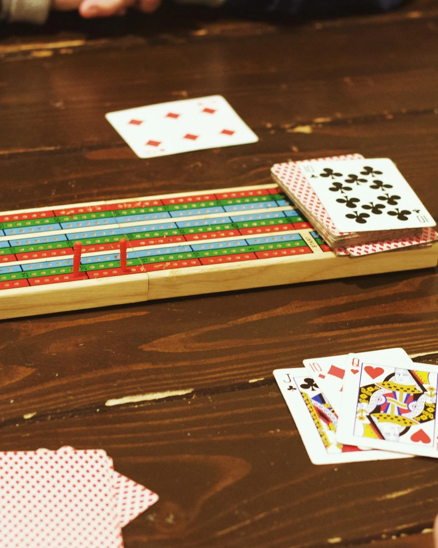 Our monthly cribbage tournament returns to the taproom this evening, the 8th! $5 entry &mdash; winner takes all! Tourney begins at 5:30, but get here early to grab a drink &amp; your spot!!

We have also decided to change our Monday hours back to 2-8