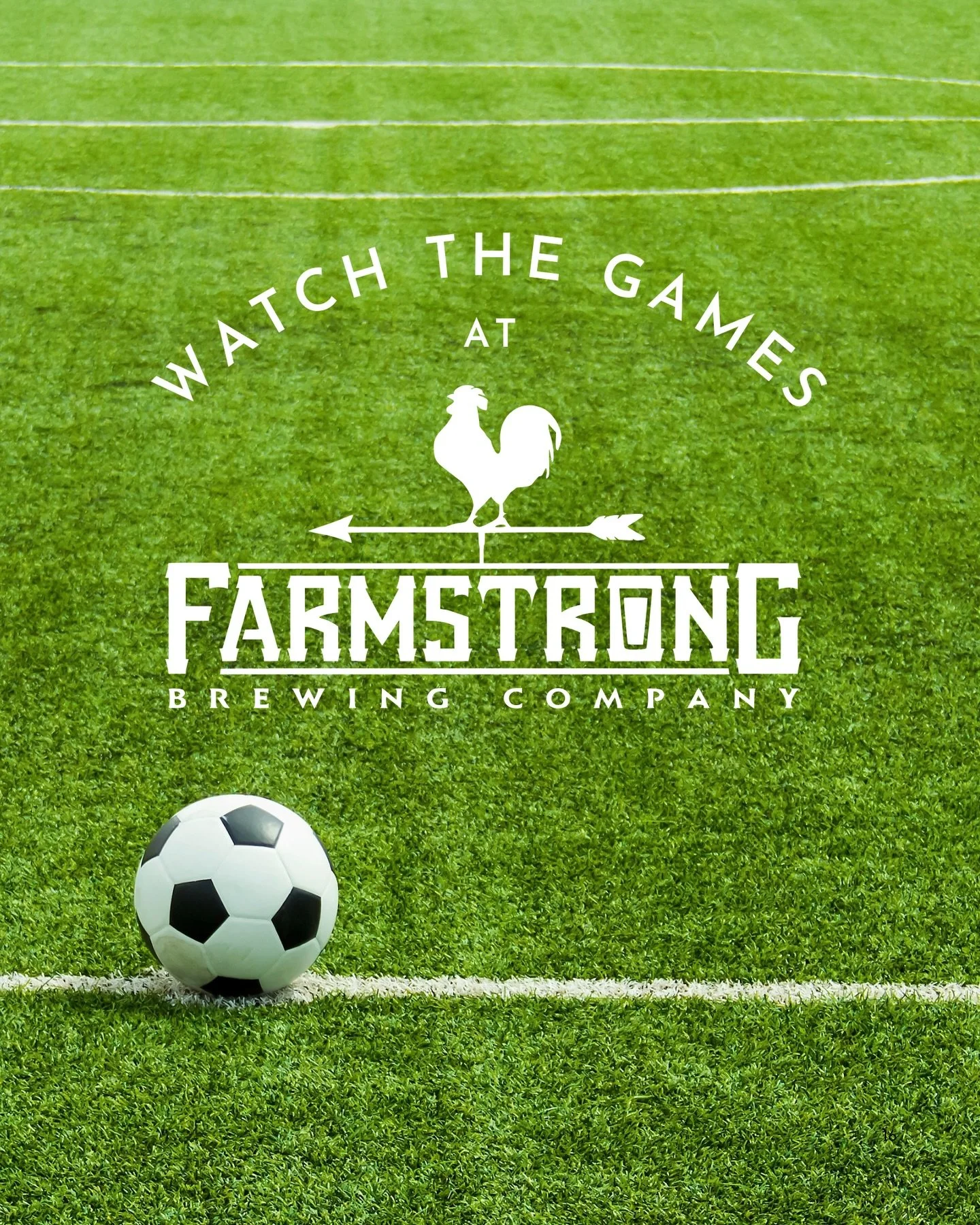 ⚽️ We&rsquo;ve got all the international soccer action covered!! 

Farmstrong will be showing every match that&rsquo;s on during our open hours, so come grab a pint and catch the games with us. You can also enjoy our Stoppage Time Lime Pilsner for $1