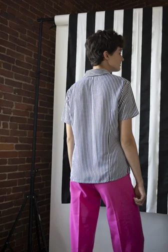 Silk Iridescent Blouse