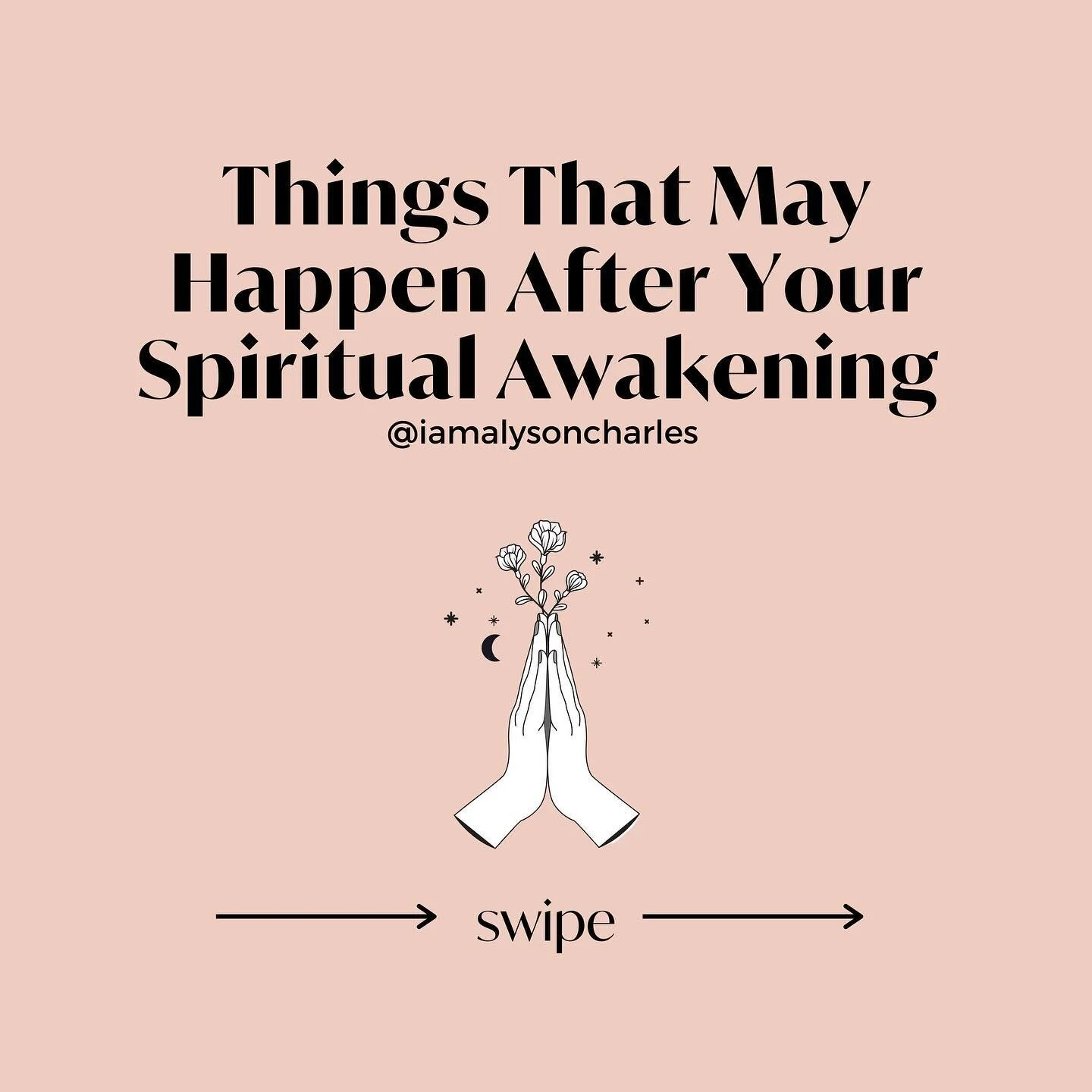 Comment below ⬇️ what number slide resonates with your spiritual awakening experience the most!

Being able to merge the human you + the spiritual you while here on Earth 🌎 is one of our soul&rsquo;s greatest dreams! 

If you&rsquo;ve had your awake