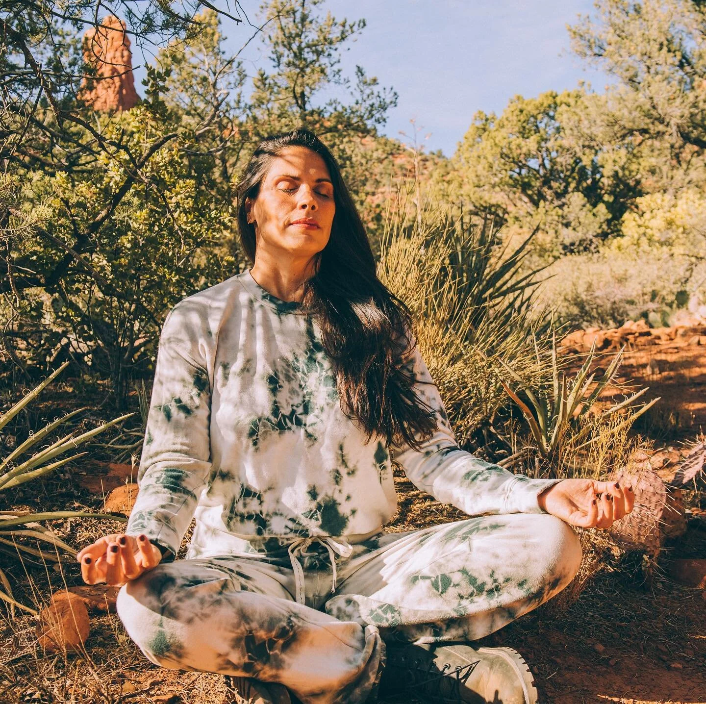A connection with Earth, your Heart, and the Sky is the vital key 🔑⁣ (keep reading to find out why!⬇️) 
⁣
This 3 point vertical line connection of EARTH 🌎 + HEART 💗 + SKY 🌌 is not only what the name Rock (Earth) Star (Sky) Shaman (your Heart) mea