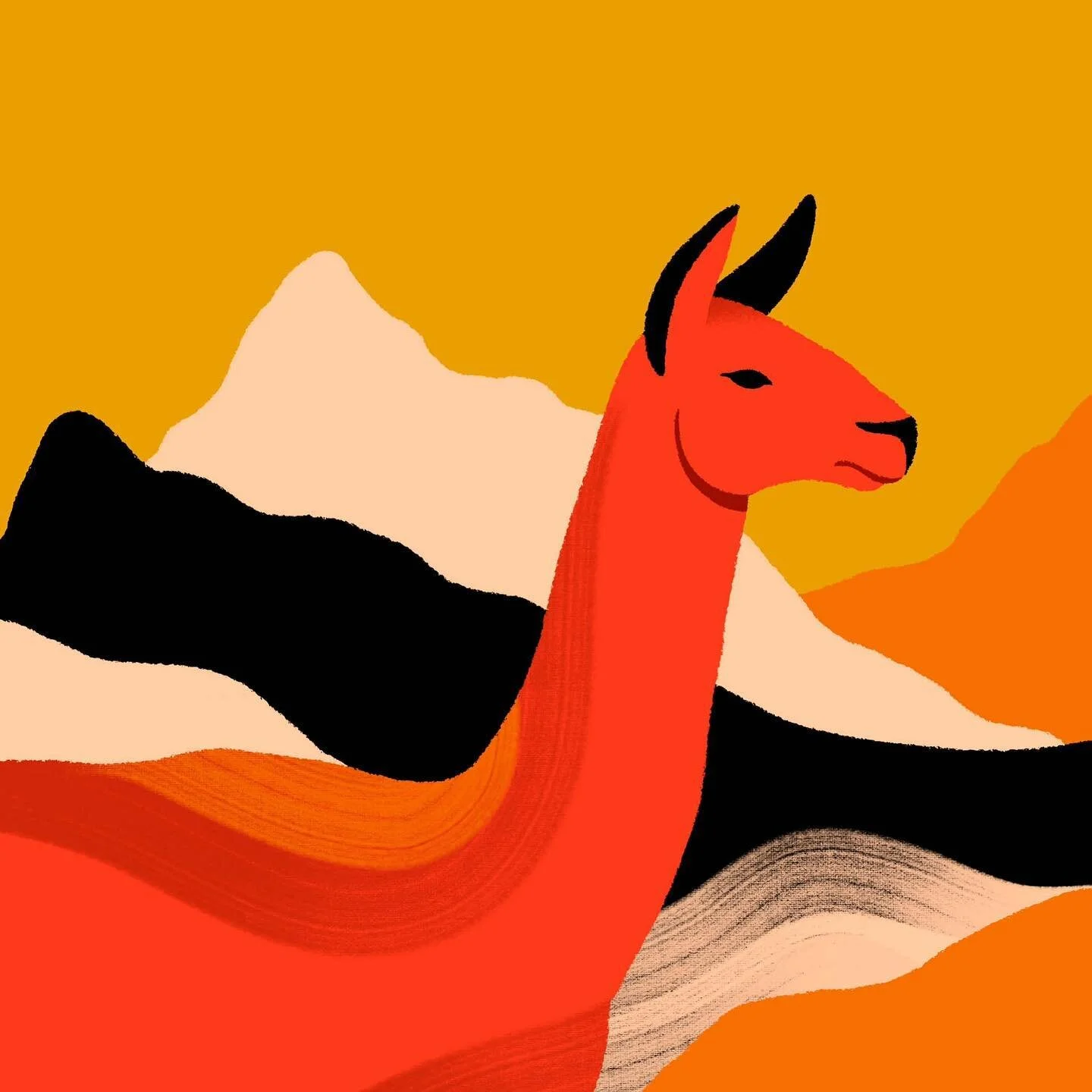 Ready to call-in more serenity, fun, alignment &amp; ease with your spiritual calling? 😊 If YES, Llama is your biggest ally! Here&rsquo;s a sneak peek on how to do this ⬆️ from my new book, #ANIMALPOWER (this llama art, is also from my book, illustr