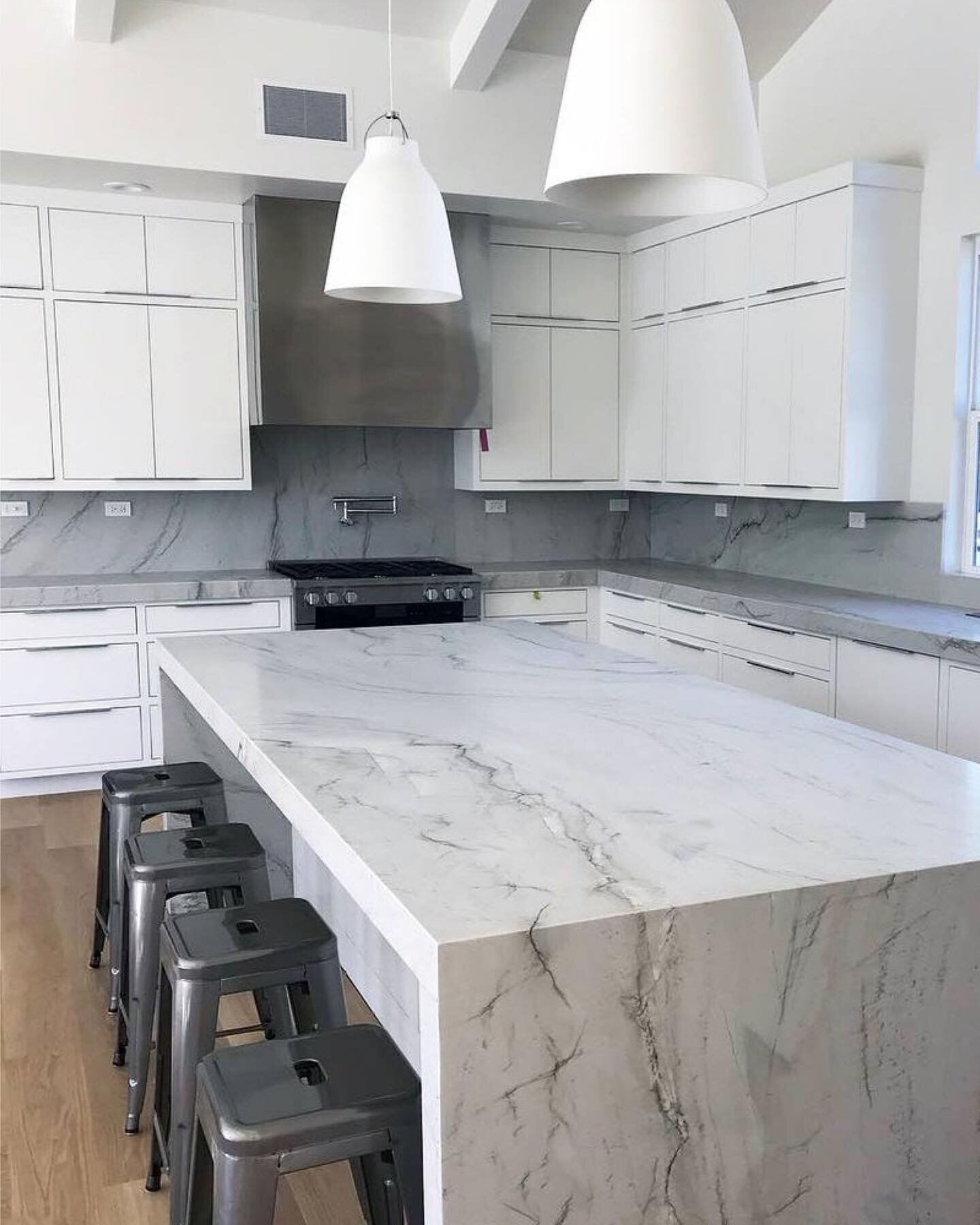 Quartzite is a more expensive but less common style natural stone as a countertop for kitchens and bathrooms.  They often have much more color variation than granite which doesn't always appeal to the mass consumer.  It is one of the strongest stones