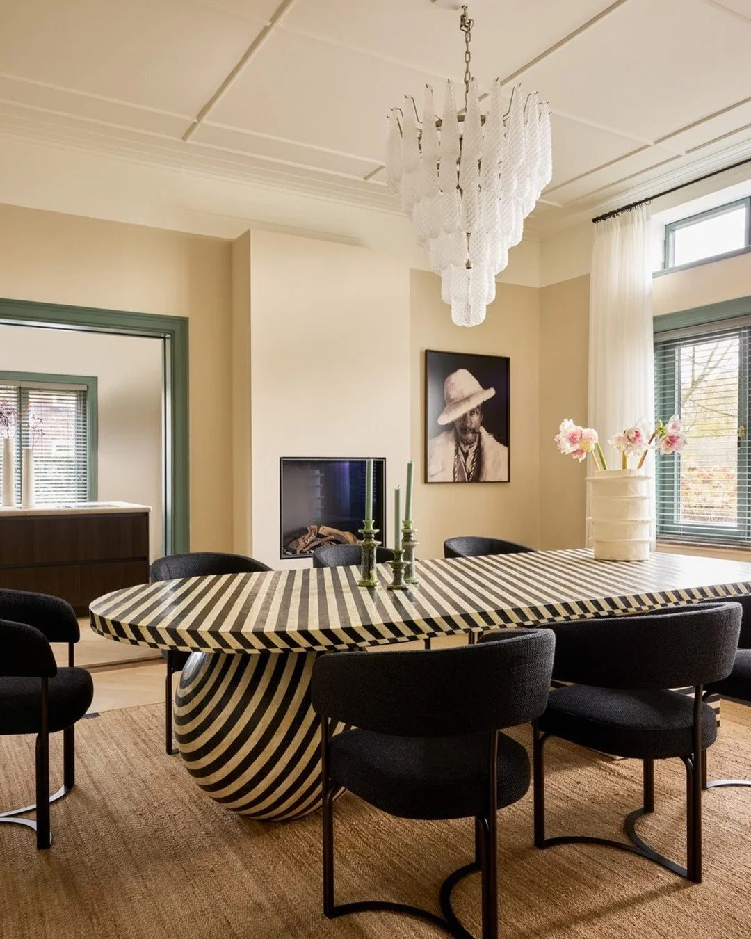 The stripes make the moment. #inspo #originalby @noxstudiointeriors