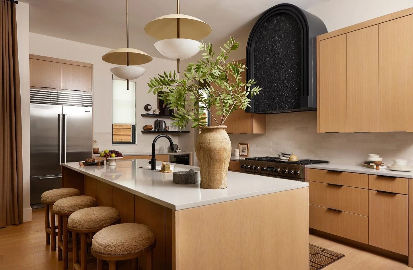 Where warmth meets structure. #inspo #originalby @rosewoodcustombuilders