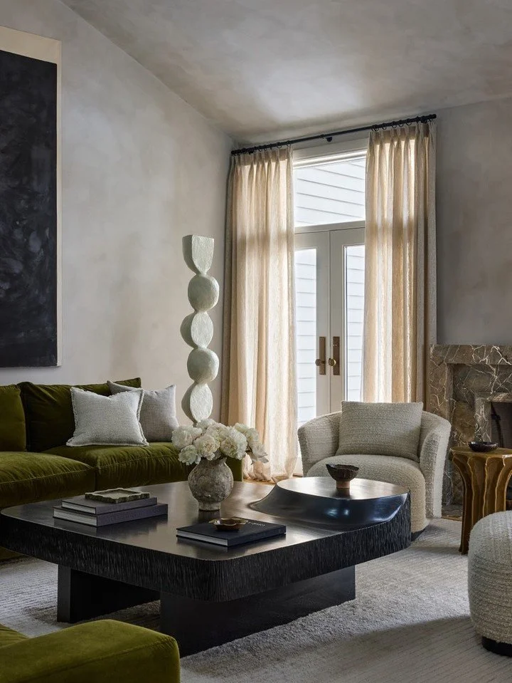 Each space has its own personality, yet they're united by a common design language: restrained materials, layered texture, sculptural forms, and intentional negative space.
While trends evolve, timeless design is always rooted in enduring principles.
