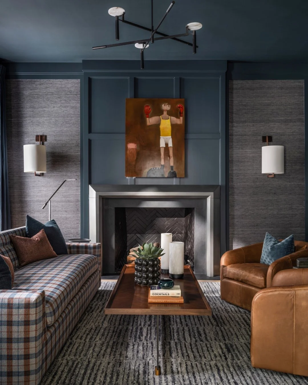 We're here for color drenching and a hidden bar!

#inspo #originalby
designers: collab of @studioentourage &amp; @brianwatfordinteriors 
cabinets: @keystonemillworks 
photos: @rusticwhiteinteriors
📷 @studioentourage