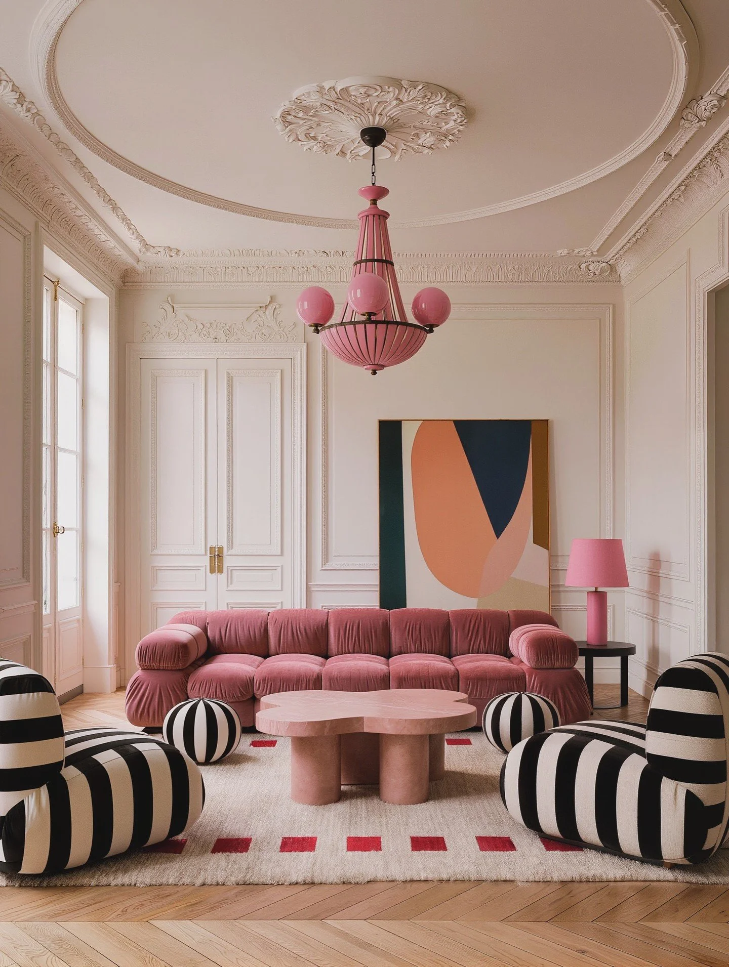 Would you rather... Same room, same palette, different details.

Our favorite is the last. Which would you choose?

#inspo via @naira_interior_official