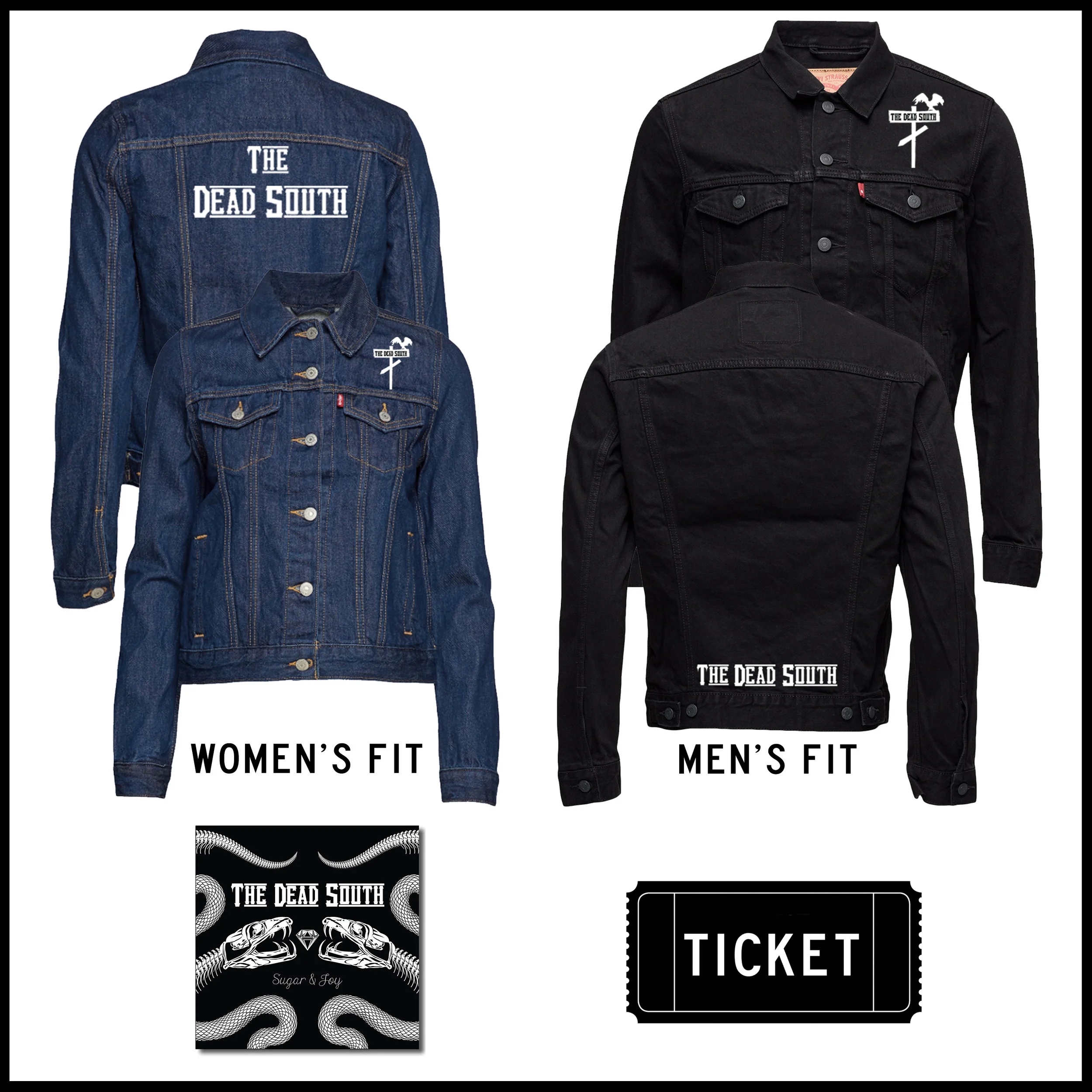 #1) Ticket / Album / Levi's Jean Jacket