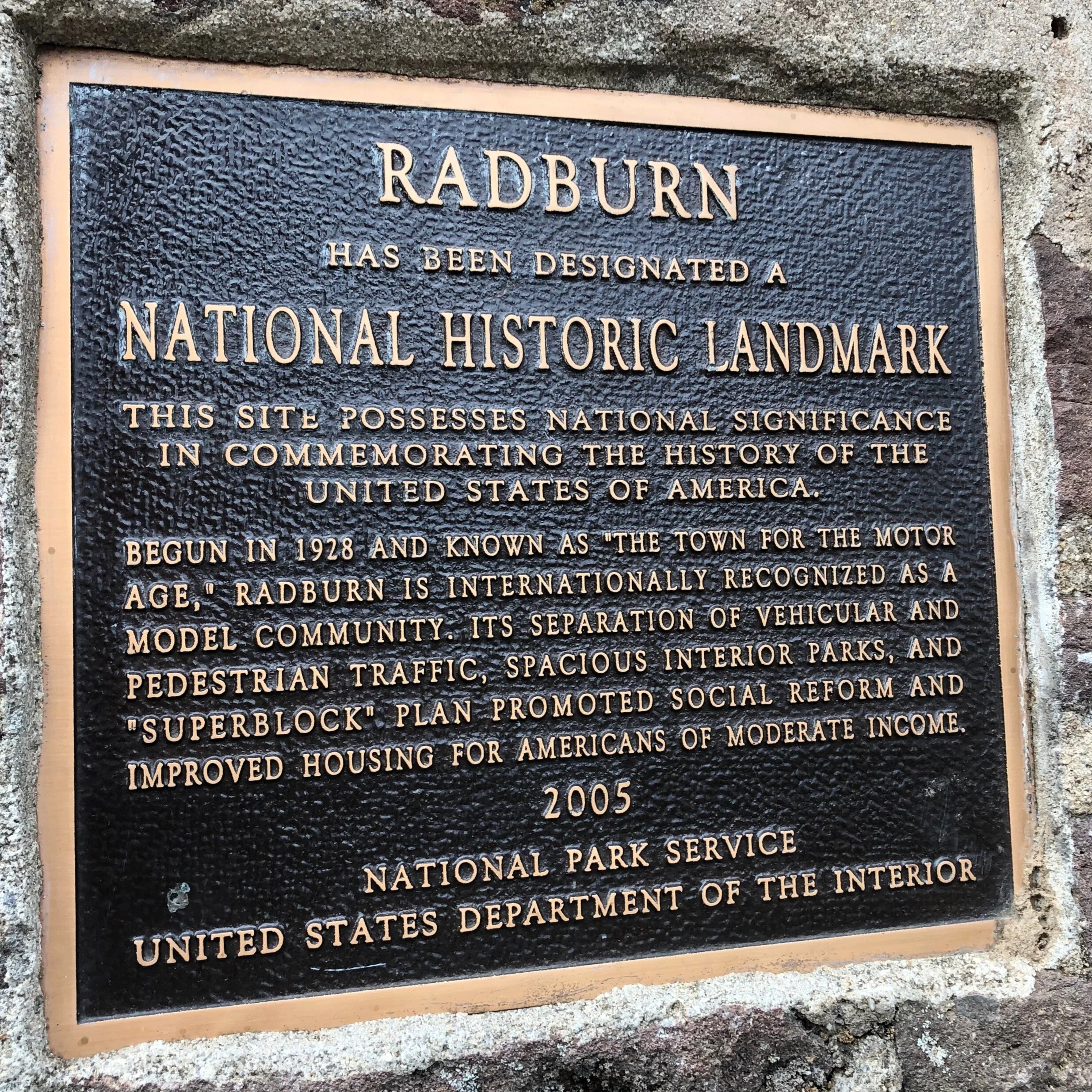 Radburn (re)visited