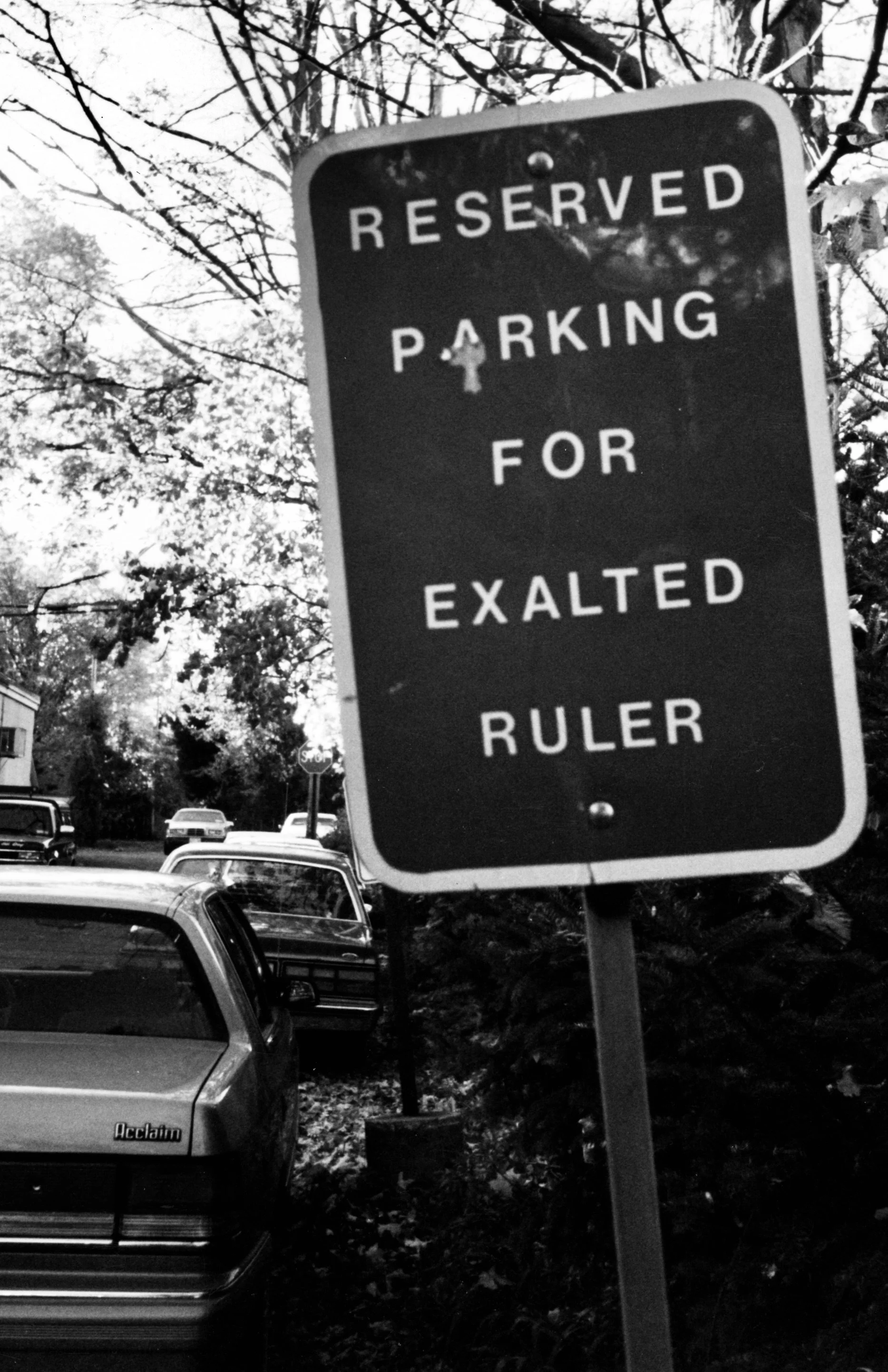 Parking space paradox