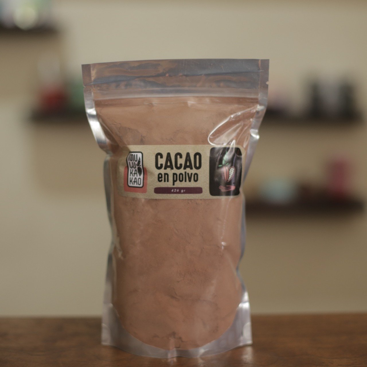 Cacao en polvo, de 1 y 1/2 lb