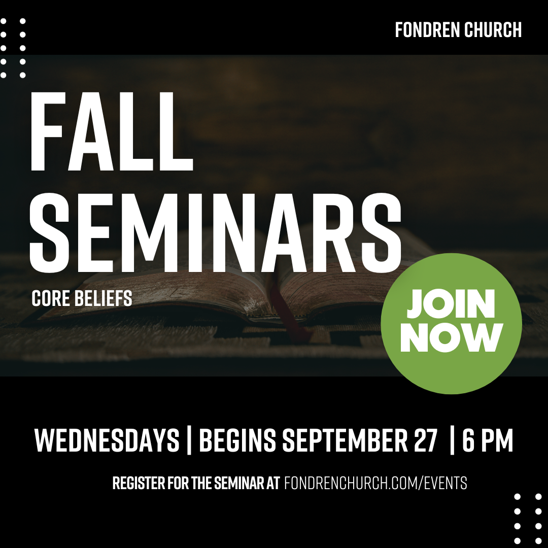 Events — Fondren Church