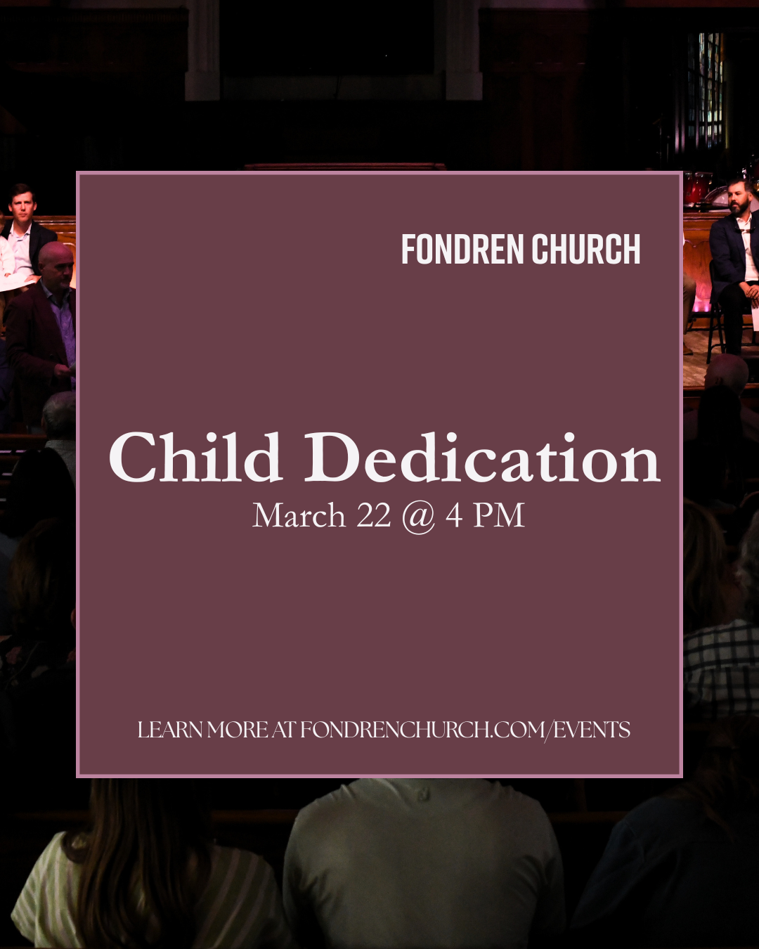 Child Dedication