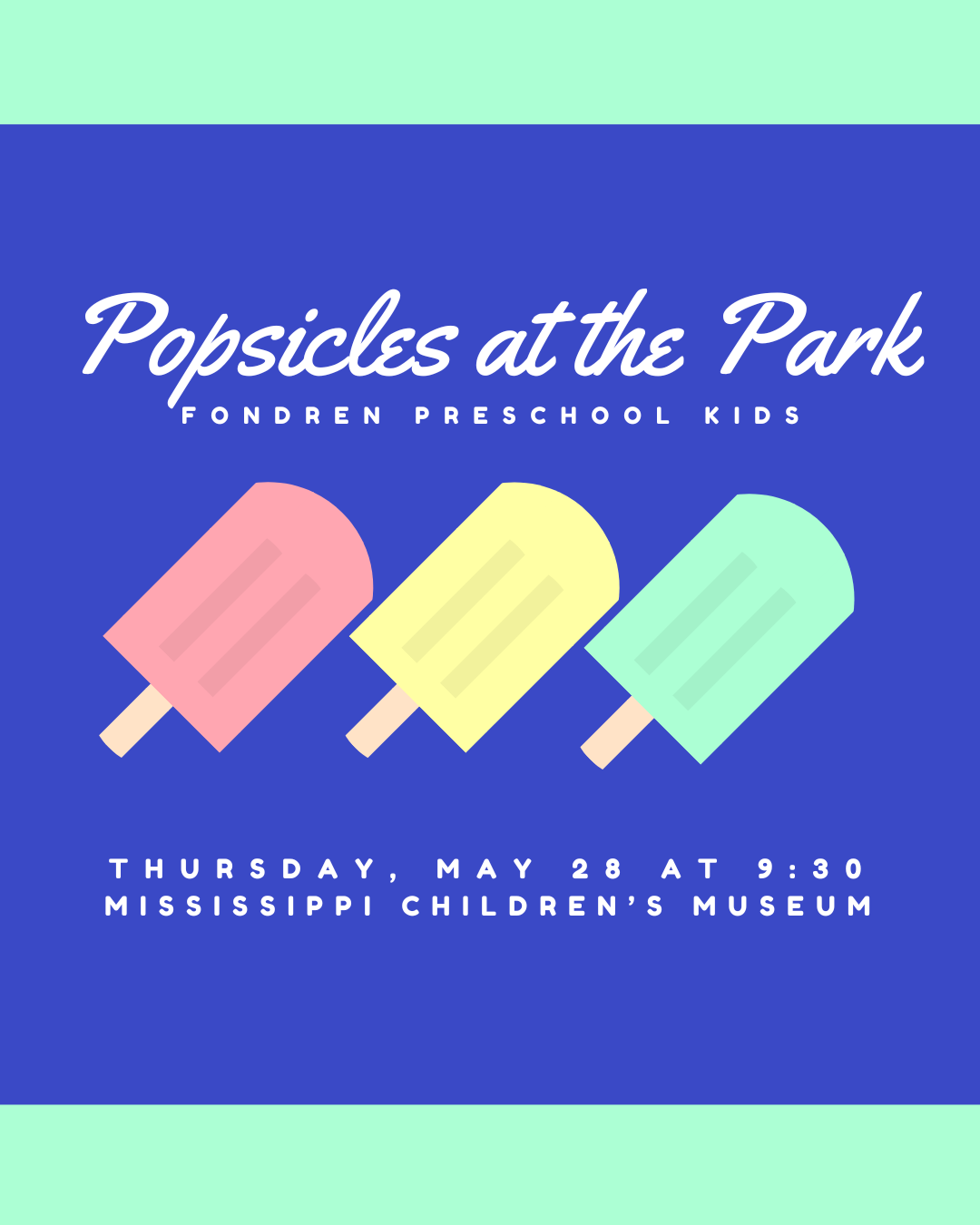 Popsicles at the Park